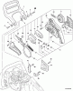 Echo CS-370F S/N: C27512001001 - C27512999999 Ersatzteile Chain Brake