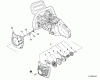 Echo CS-400 - Chainsaw, S/N: C10013001001 - C10013999999 Ersatzteile Starter