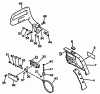 Echo CS-4000 - Chainsaw Ersatzteile Chain Brake