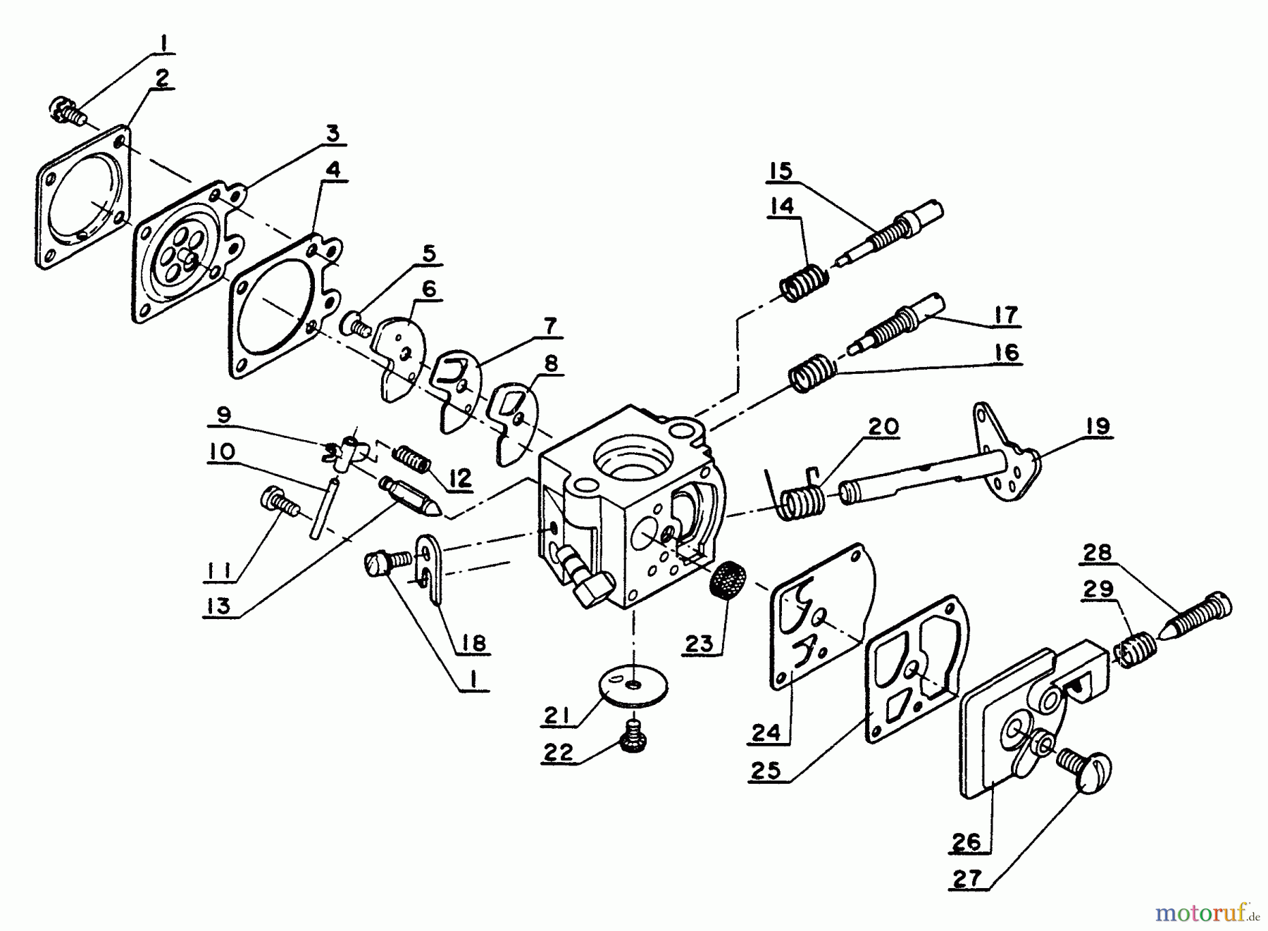 Echo Sägen, Kettensägen CS-400EVL - Echo Chainsaw Carburetor