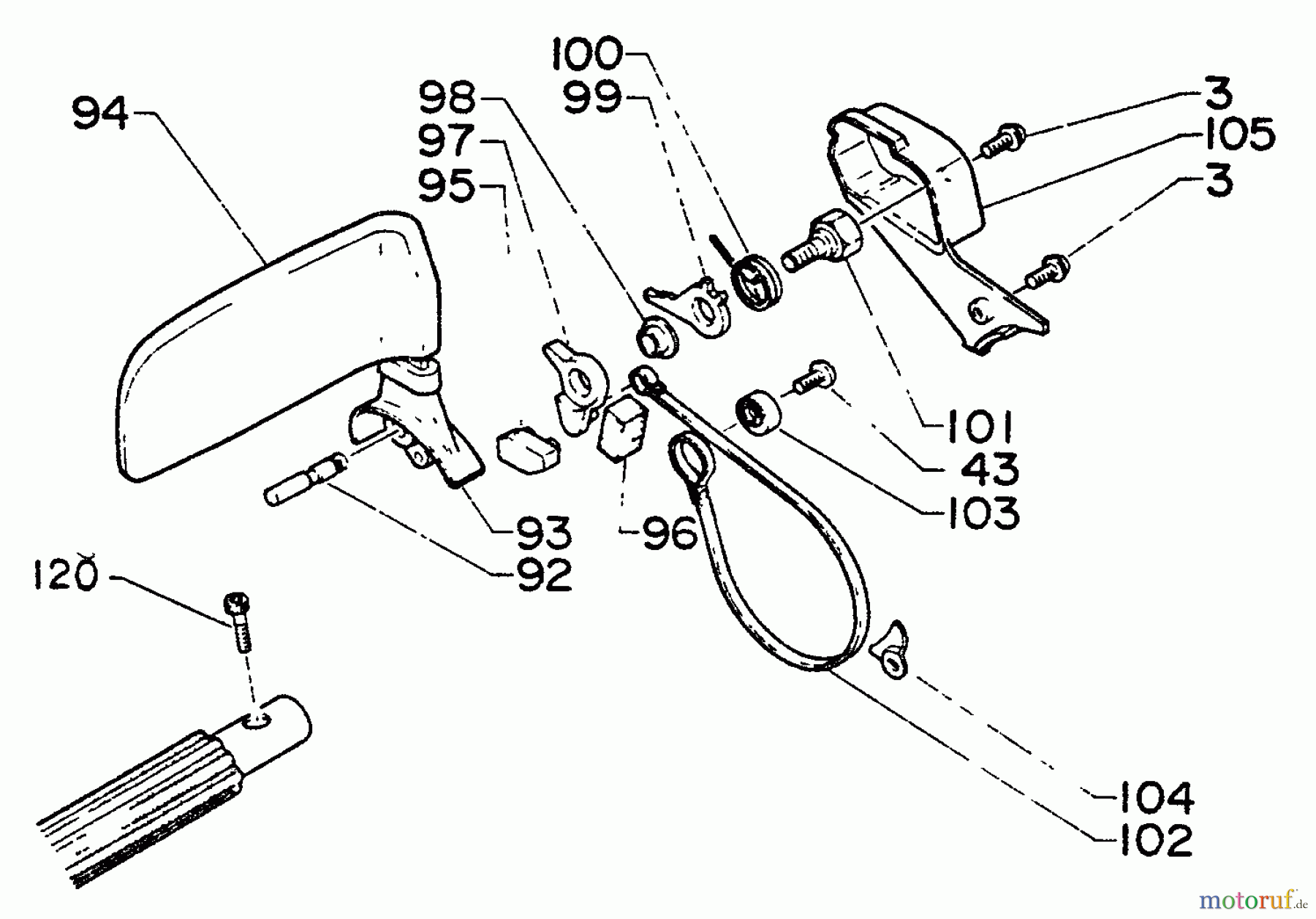 Echo Sägen, Kettensägen CS-400EVLP - Echo Chainsaw Chain Brake Type