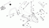 Echo CS-4200ES - Chainsaw, S/N: 36001001 - 36999999 Ersatzteile Handles, Throttle Control, Fuel System