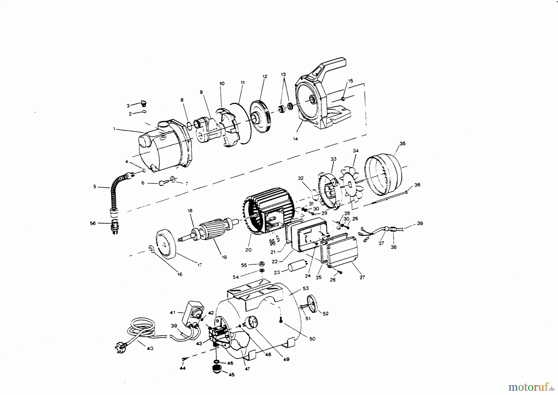 AL-KO Wassertechnik Hauswasserwerke HW 1300 Inox Seite 1