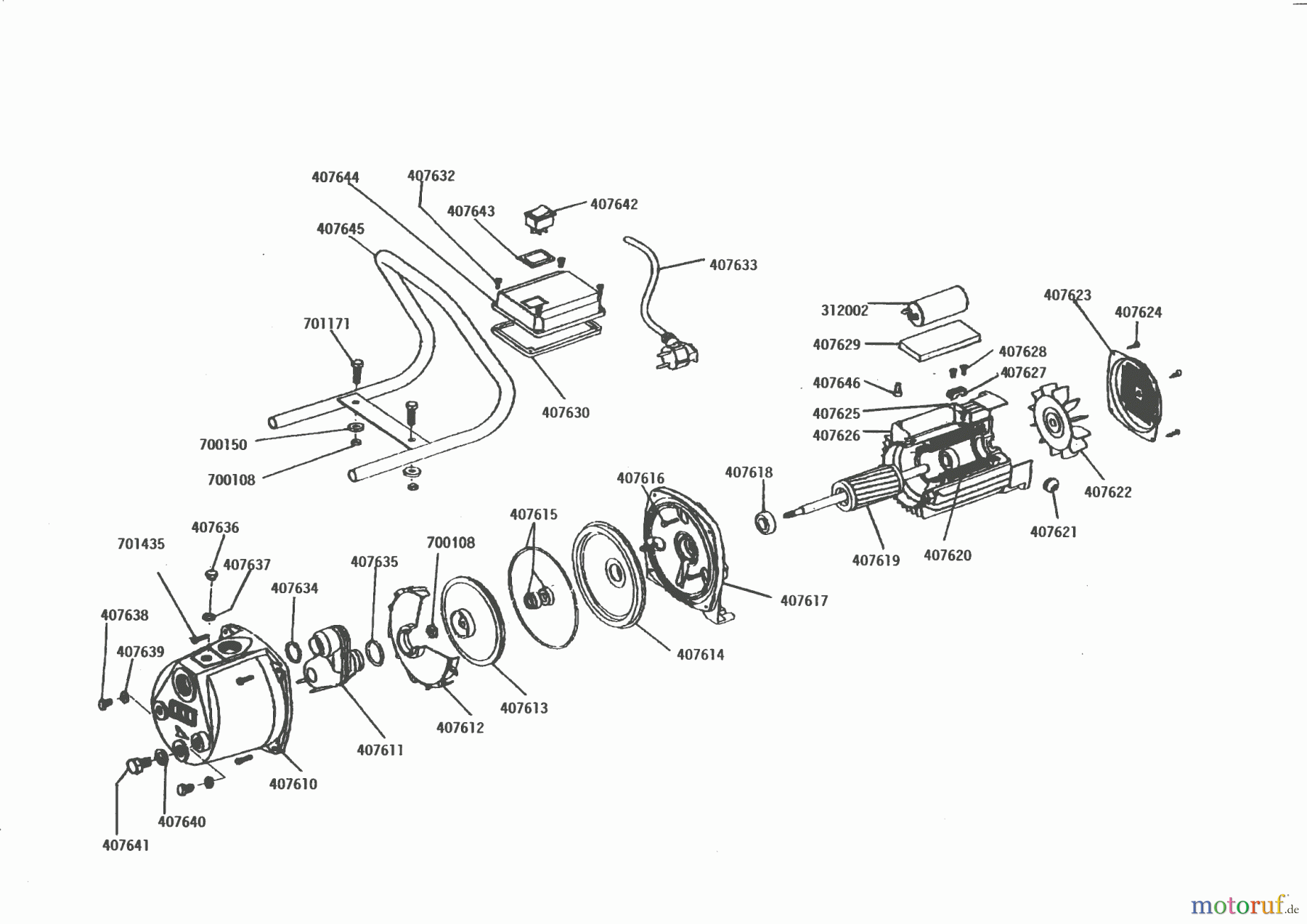 Orion Wassertechnik Oberflächenpumpen G 800 Jet 00/0 Seite 1