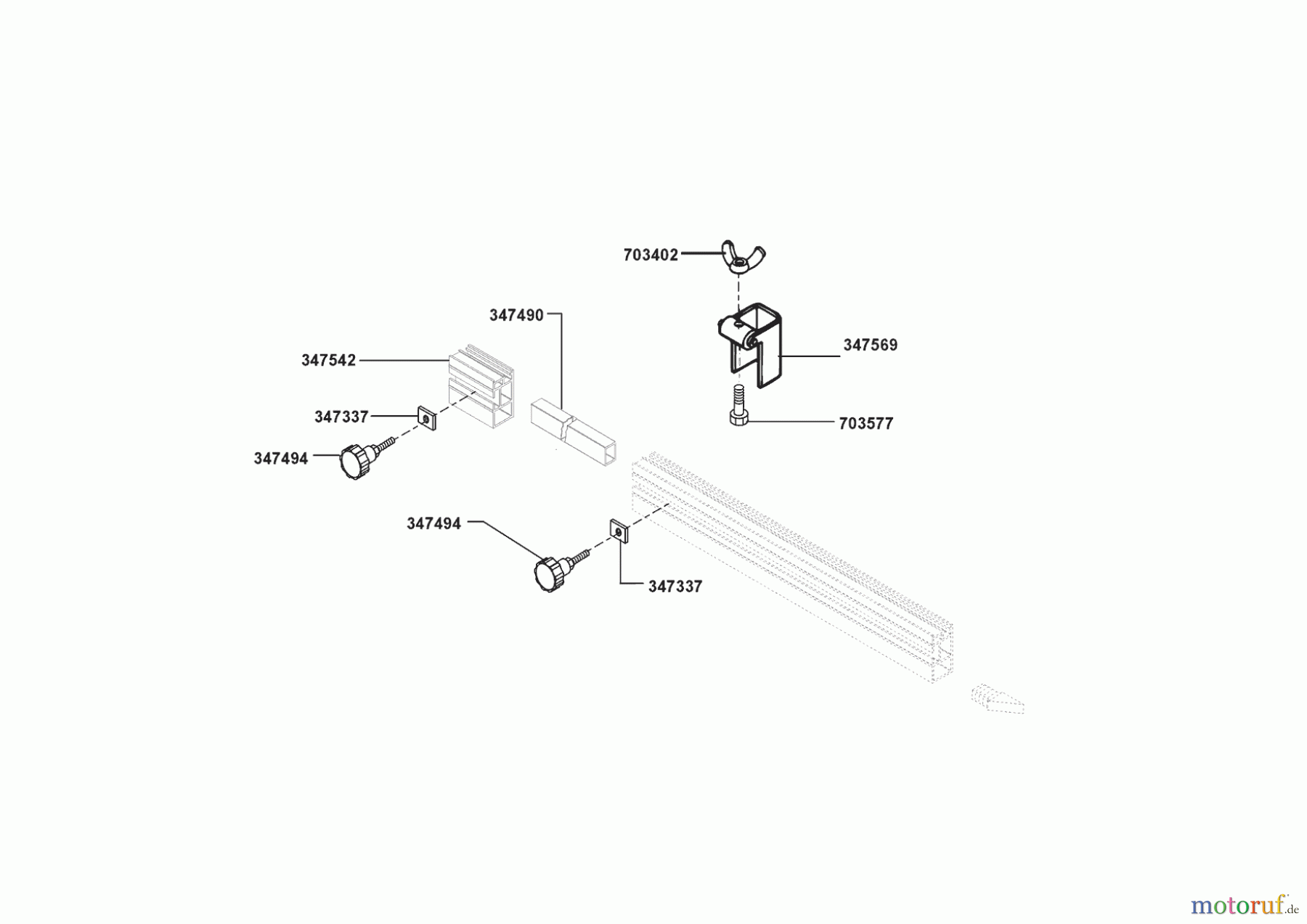 AL-KO Heimwerkertechnik Zubehör Heimwerkertechnik Verlängerunsschiene Seite 1