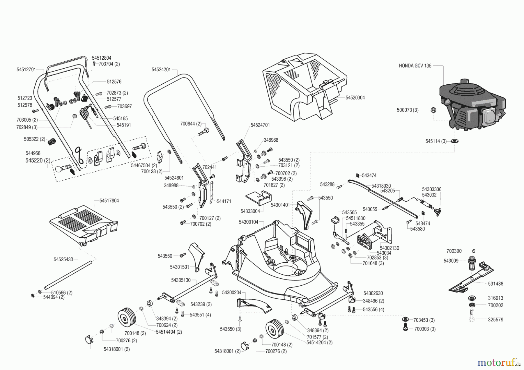AL-KO Gartentechnik Benzinrasenmäher Premium Bio 42 B vor 01/2000 Seite 1