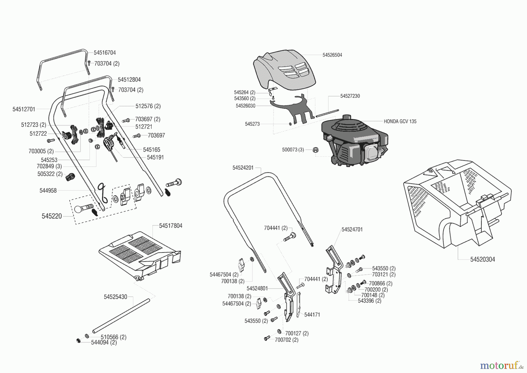  AL-KO Gartentechnik Benzinrasenmäher Premium Bio 42 BR 00/0 - 01/2000 Seite 2