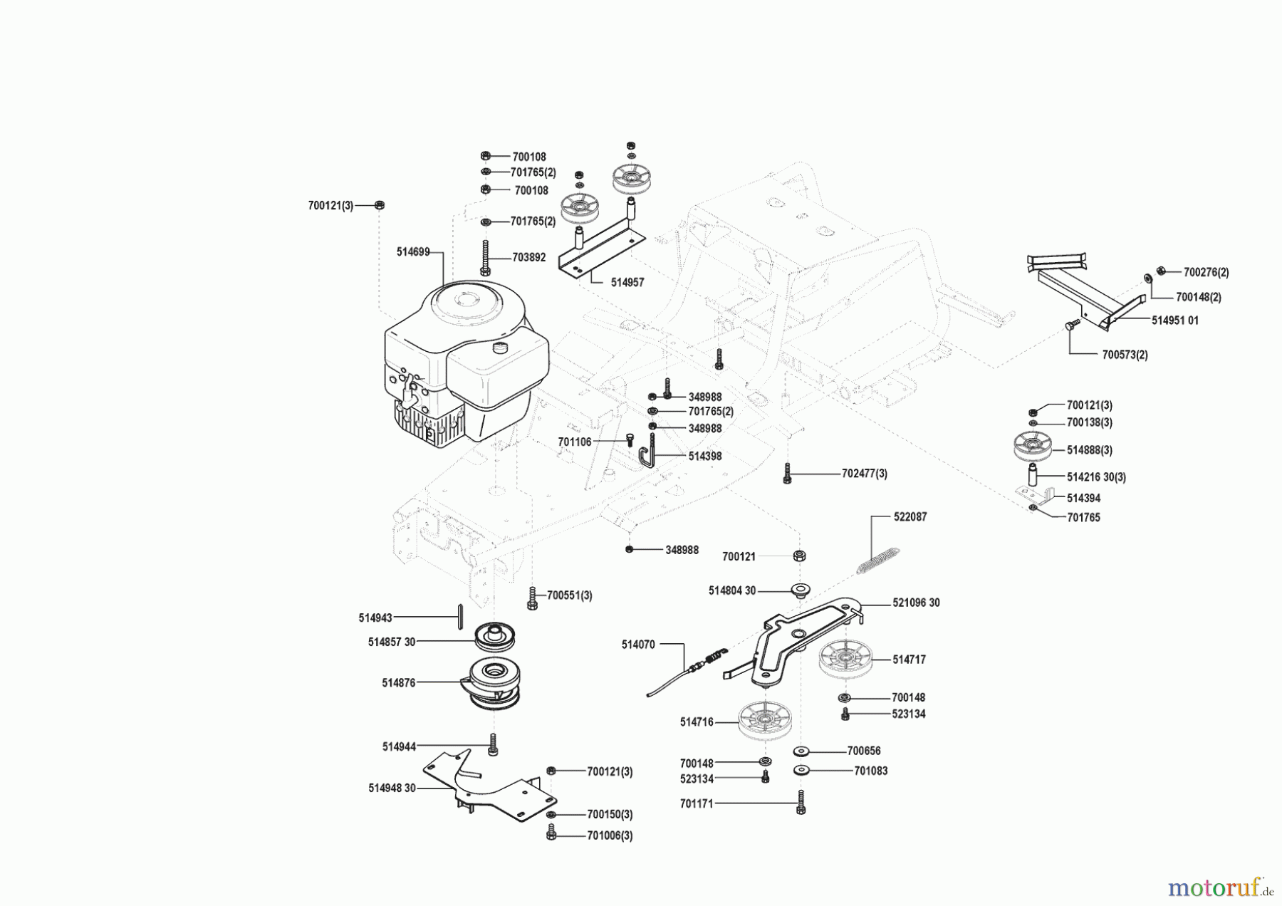 AL-KO Gartentechnik Rasentraktor T 13-102 Hochf. 00/0 - 04/2001 Seite 4
