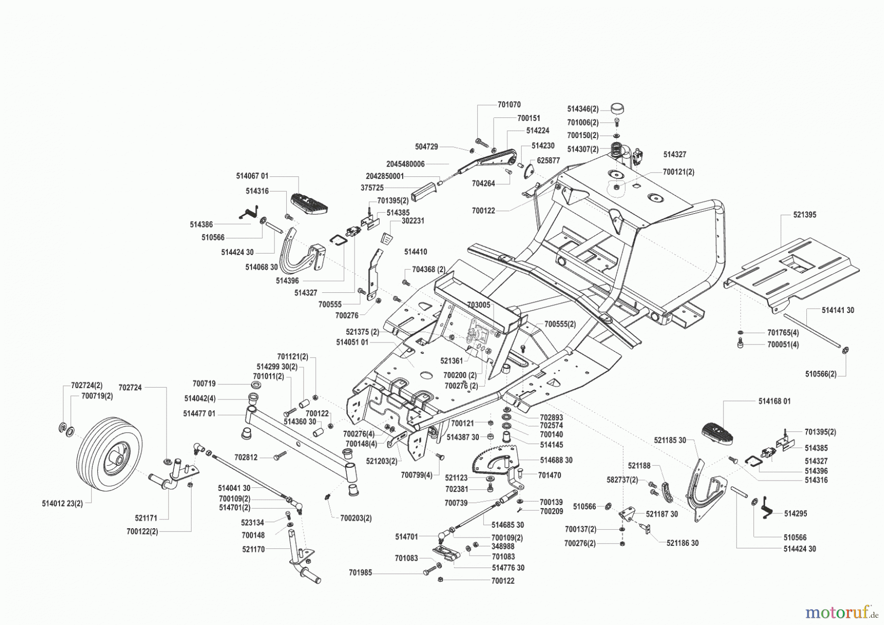  AL-KO Gartentechnik Rasentraktor T 10  vor 01/2001 Seite 2