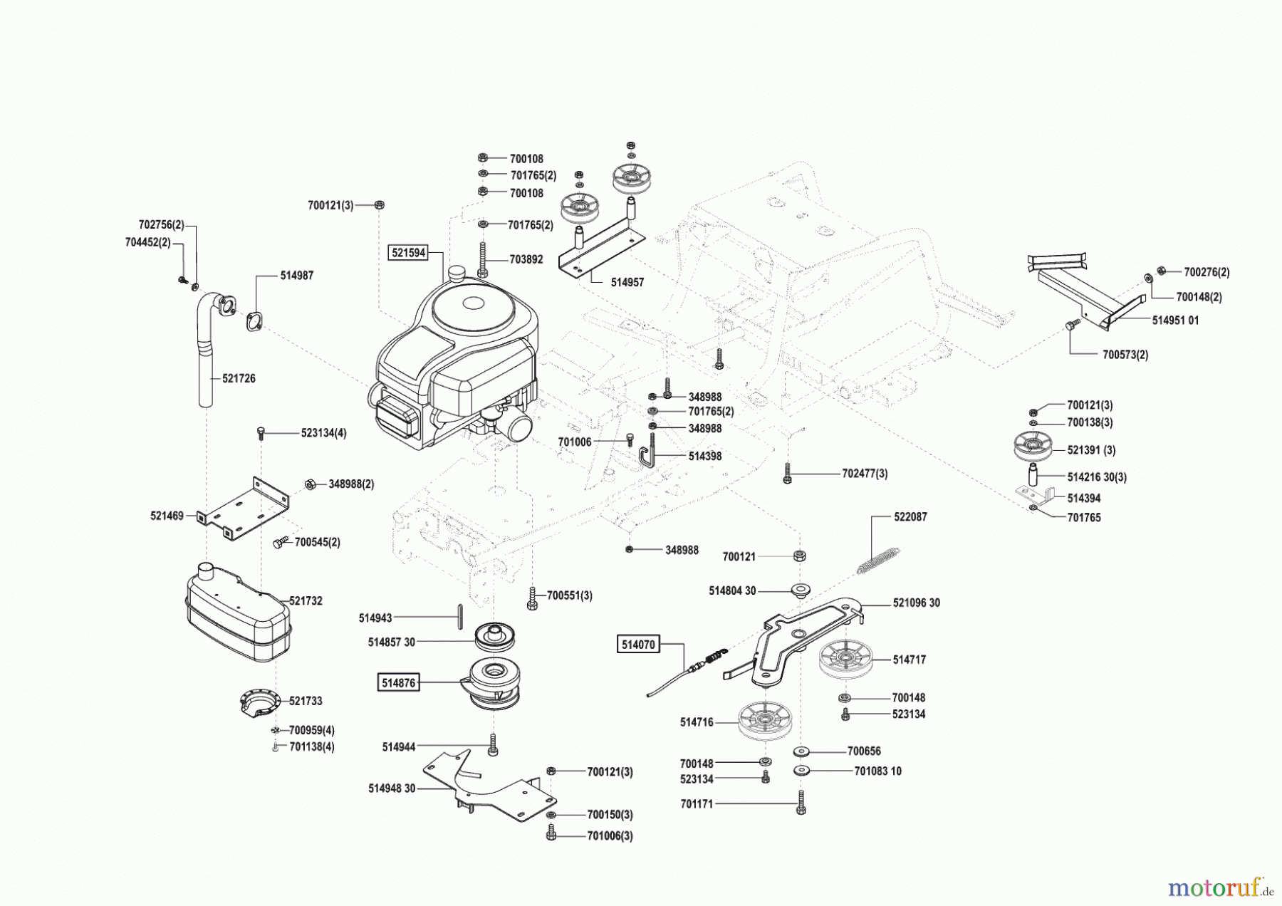 Concord Gartentechnik Rasentraktor T15-102 vor 04/2002 Seite 4