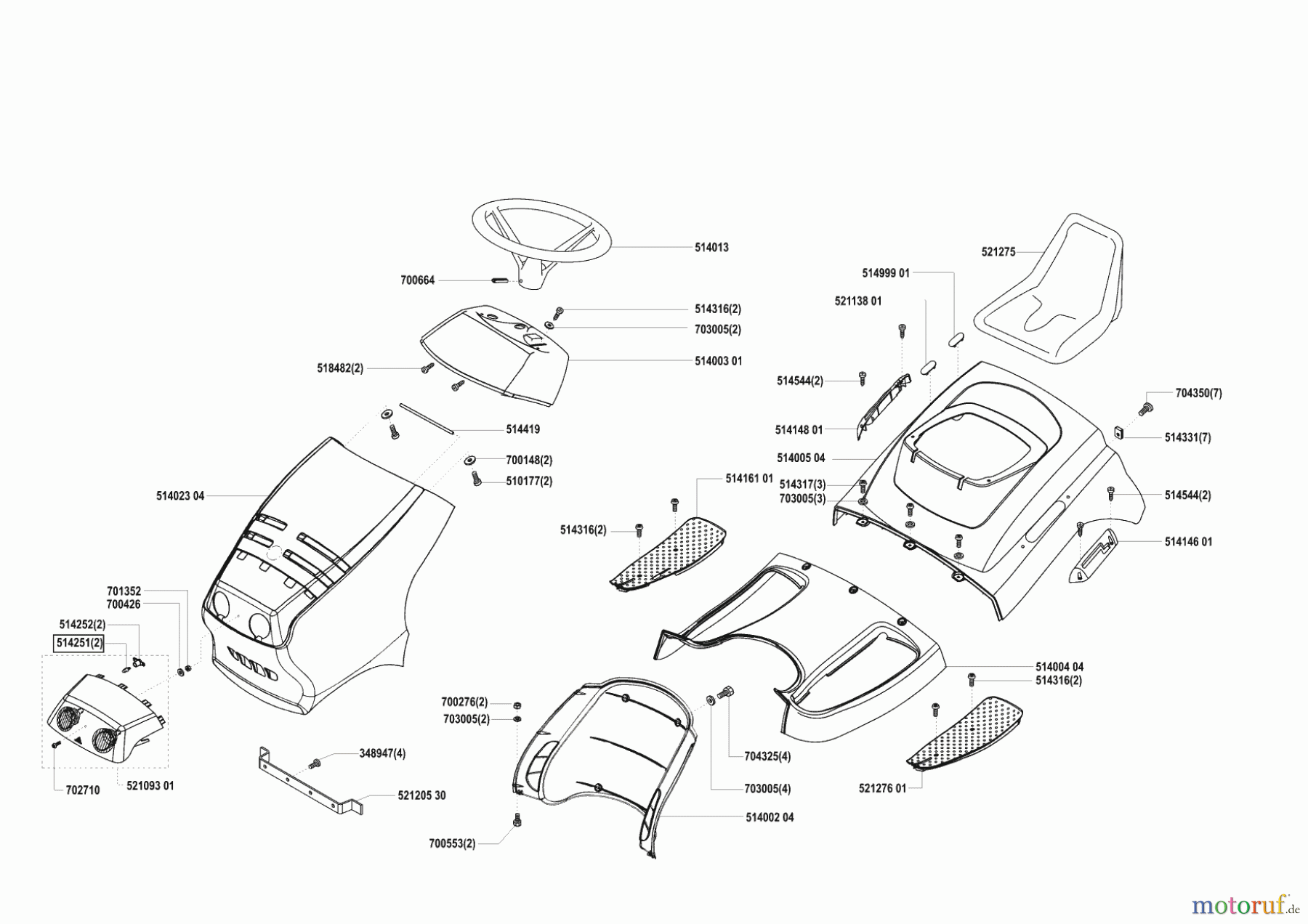  AL-KO Gartentechnik Rasentraktor Park 1300 Edition  00/0 Seite 1