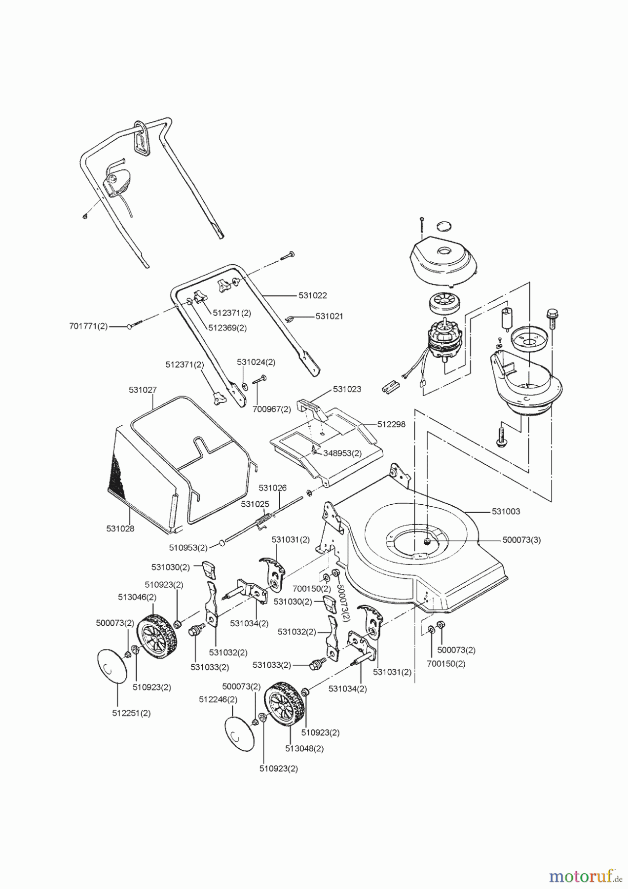 Greenstyler Gartentechnik Elektrorasenmäher 4000 E Seite 1