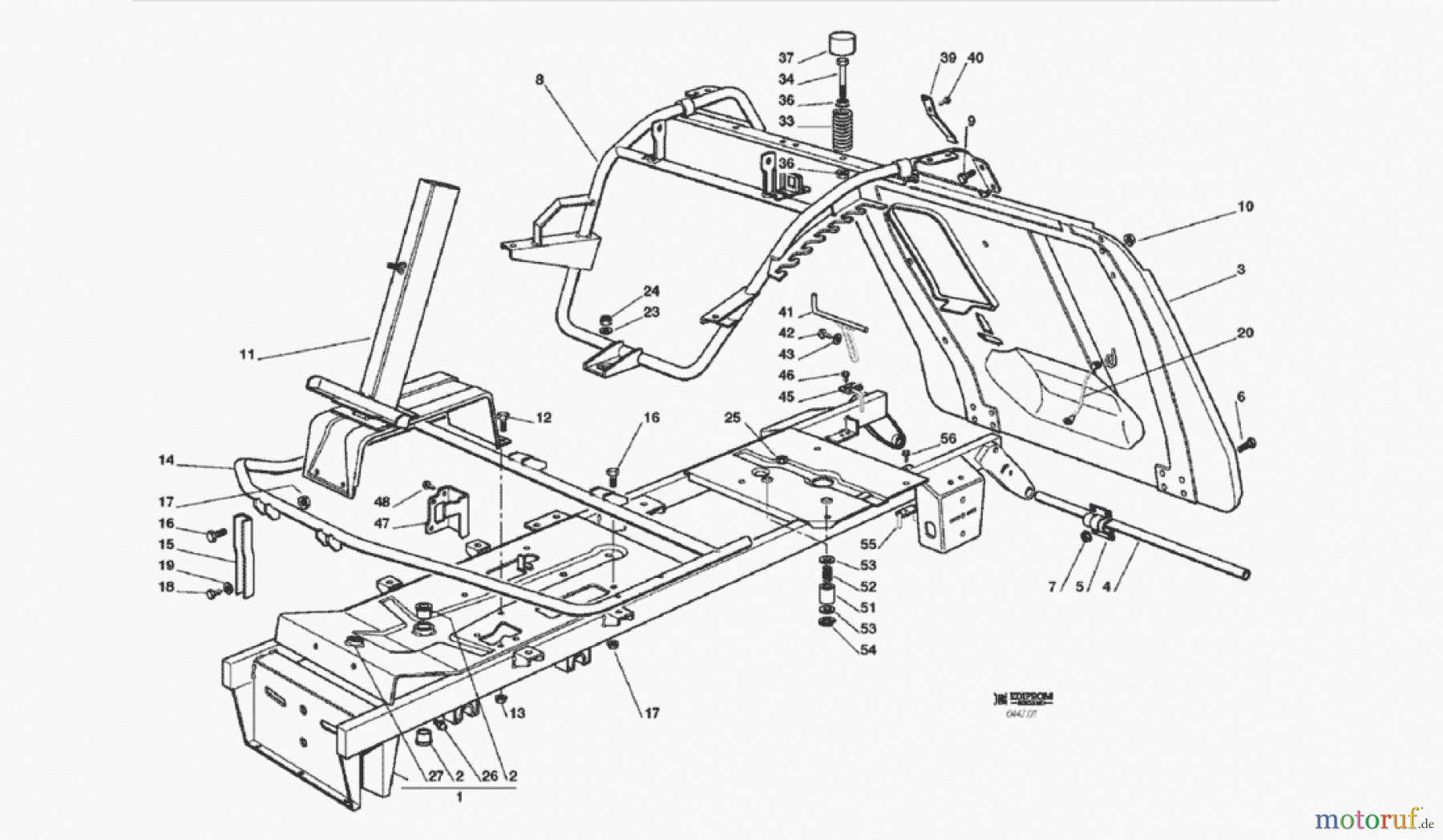 Solo by AL-KO Gartentechnik Aufsitzmäher 555 / 555 Hydro 2008 2008 Seite 1