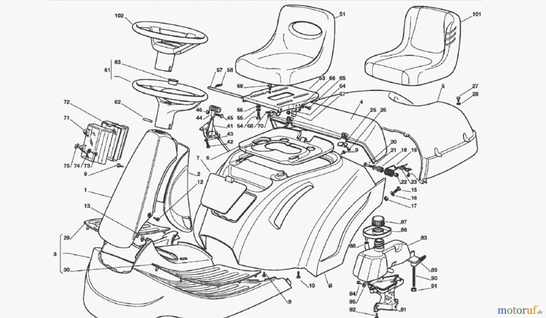 Solo by AL-KO Gartentechnik Aufsitzmäher 555 / 555 Hydro 2008 2008 Seite 2