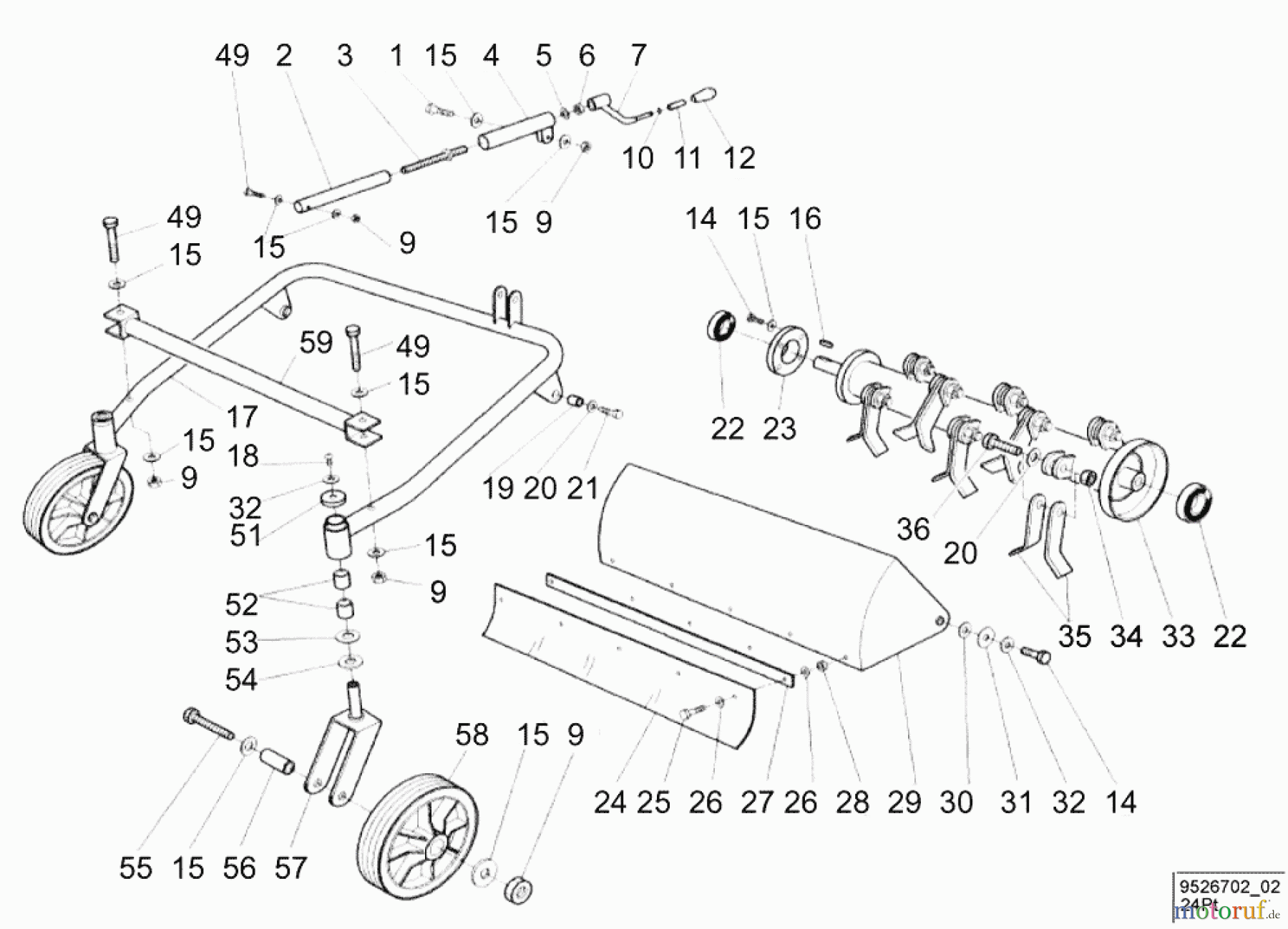 Solo by AL-KO Gartentechnik Schlegel-Mulchmäher 526-50 Druck 9 526 702 Druck 9 526 702 Seite 2