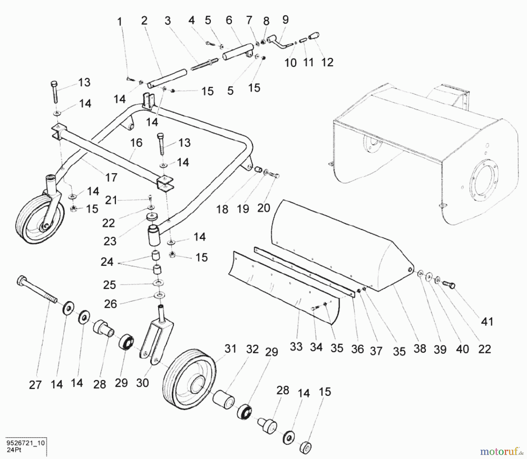  Solo by AL-KO Gartentechnik Schlegel-Mulchmäher 526-75 Druck 9 526 721 Druck 9 526 721 Seite 10