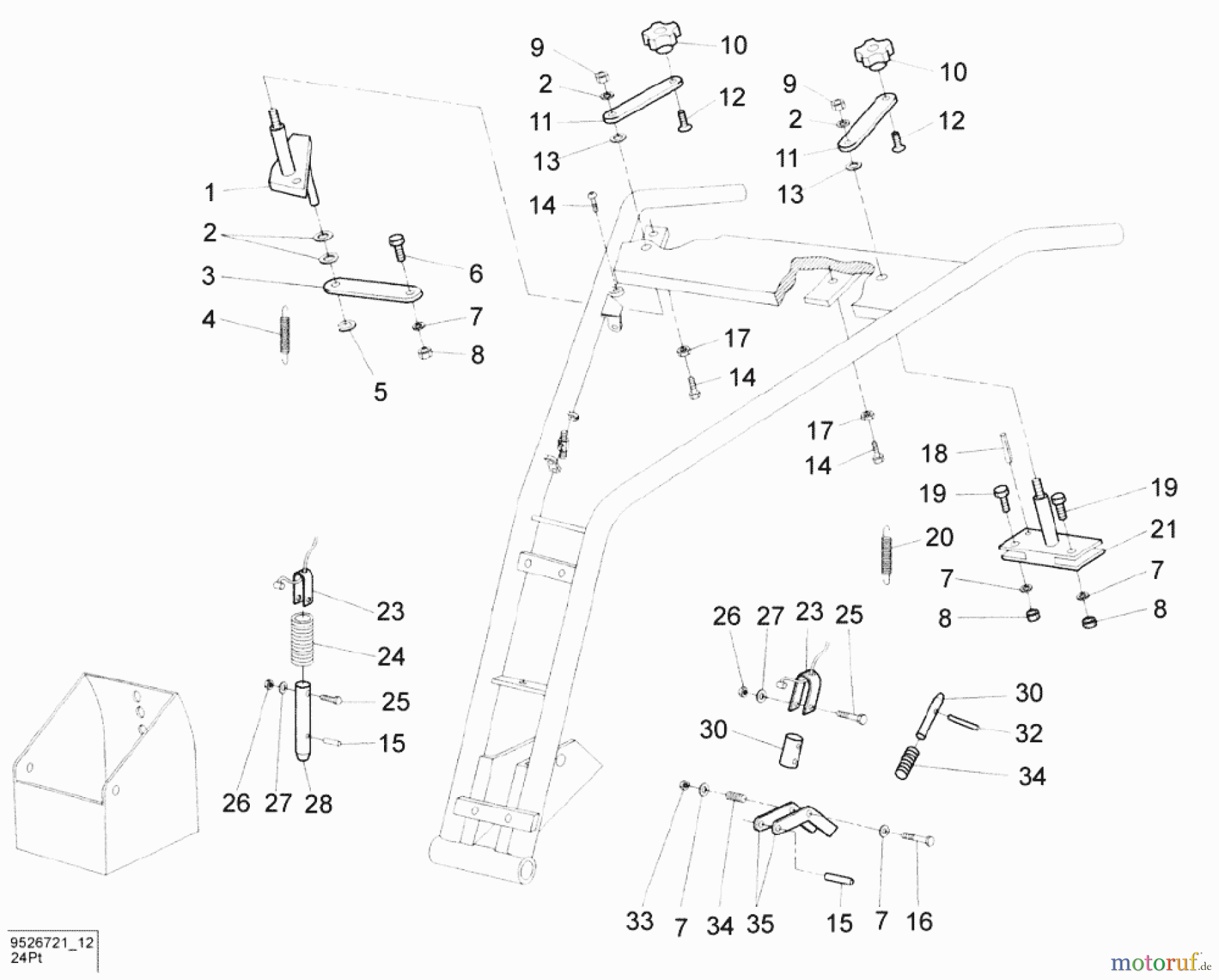  Solo by AL-KO Gartentechnik Schlegel-Mulchmäher 526-75 Druck 9 526 721 Druck 9 526 721 Seite 12