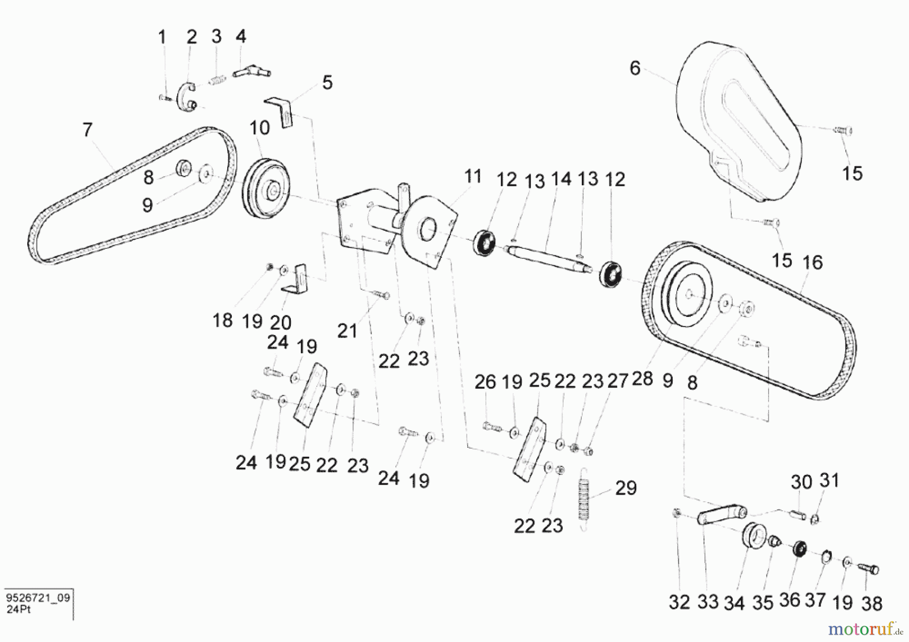  Solo by AL-KO Gartentechnik Schlegel-Mulchmäher 526-75 Druck 9 526 721 Druck 9 526 721 Seite 9