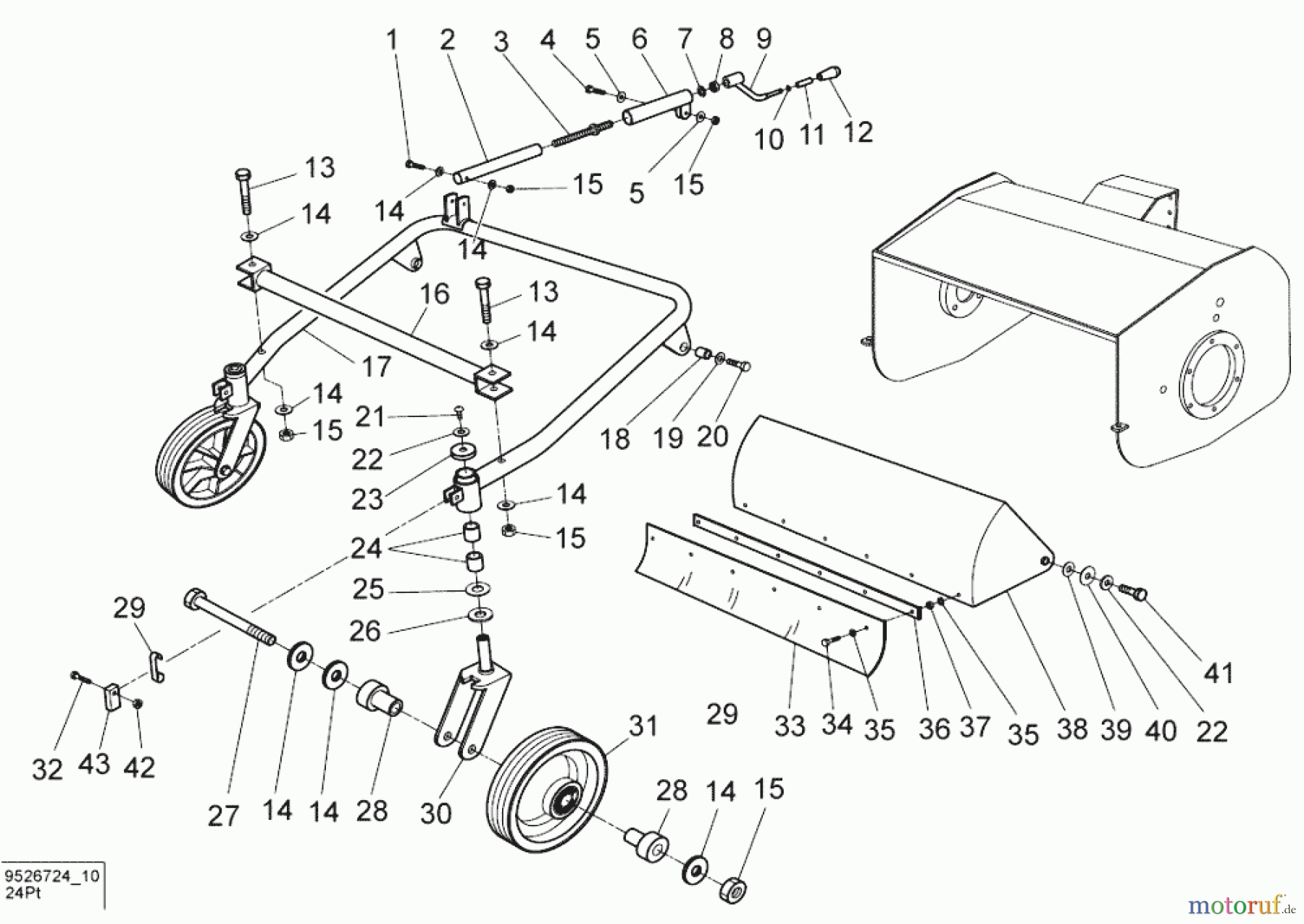  Solo by AL-KO Gartentechnik Schlegel-Mulchmäher 526-75 Druck 9 526 724 Druck 9 526 724 Seite 10