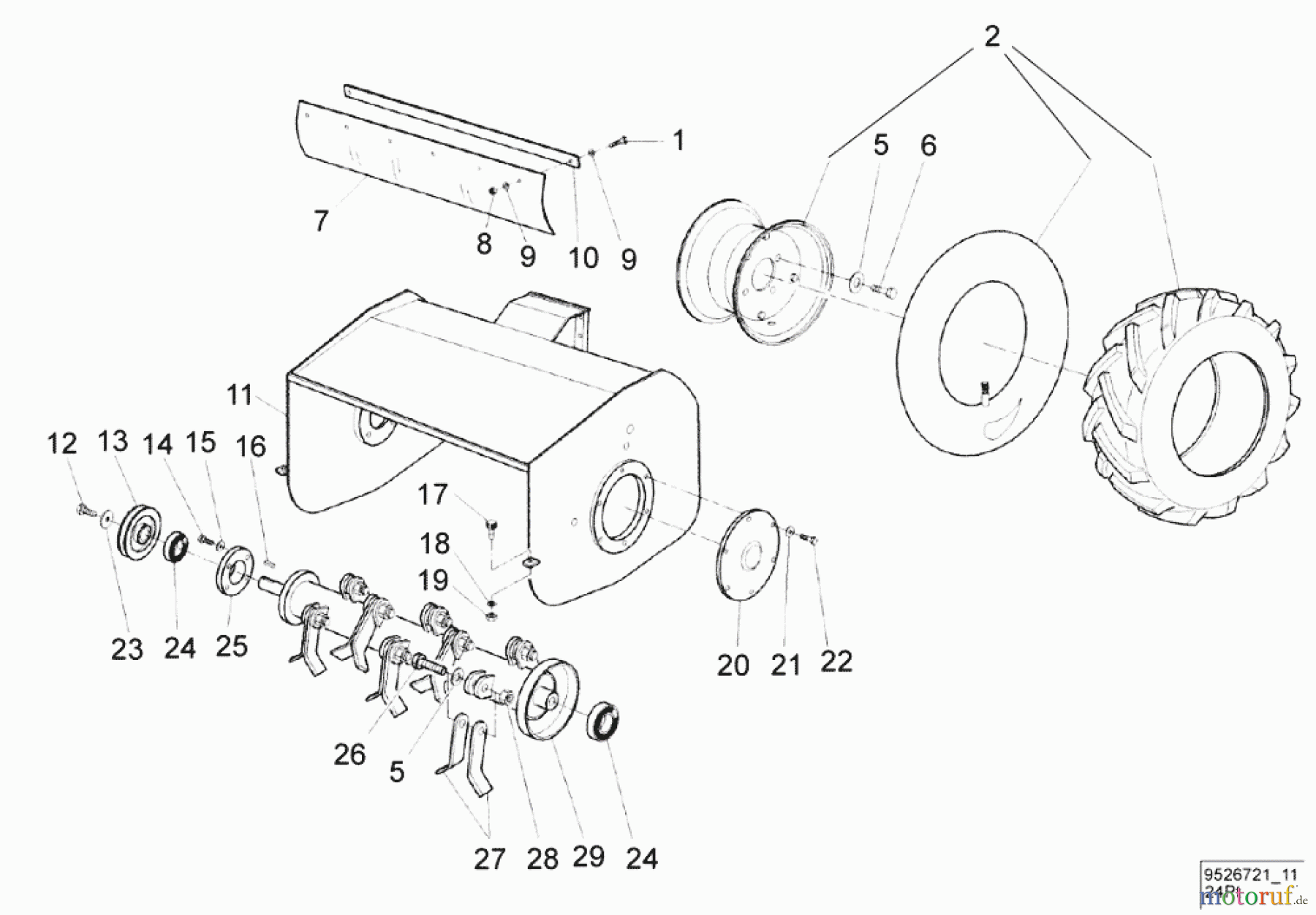  Solo by AL-KO Gartentechnik Schlegel-Mulchmäher 526-75 Druck 9 526 724 Druck 9 526 724 Seite 11