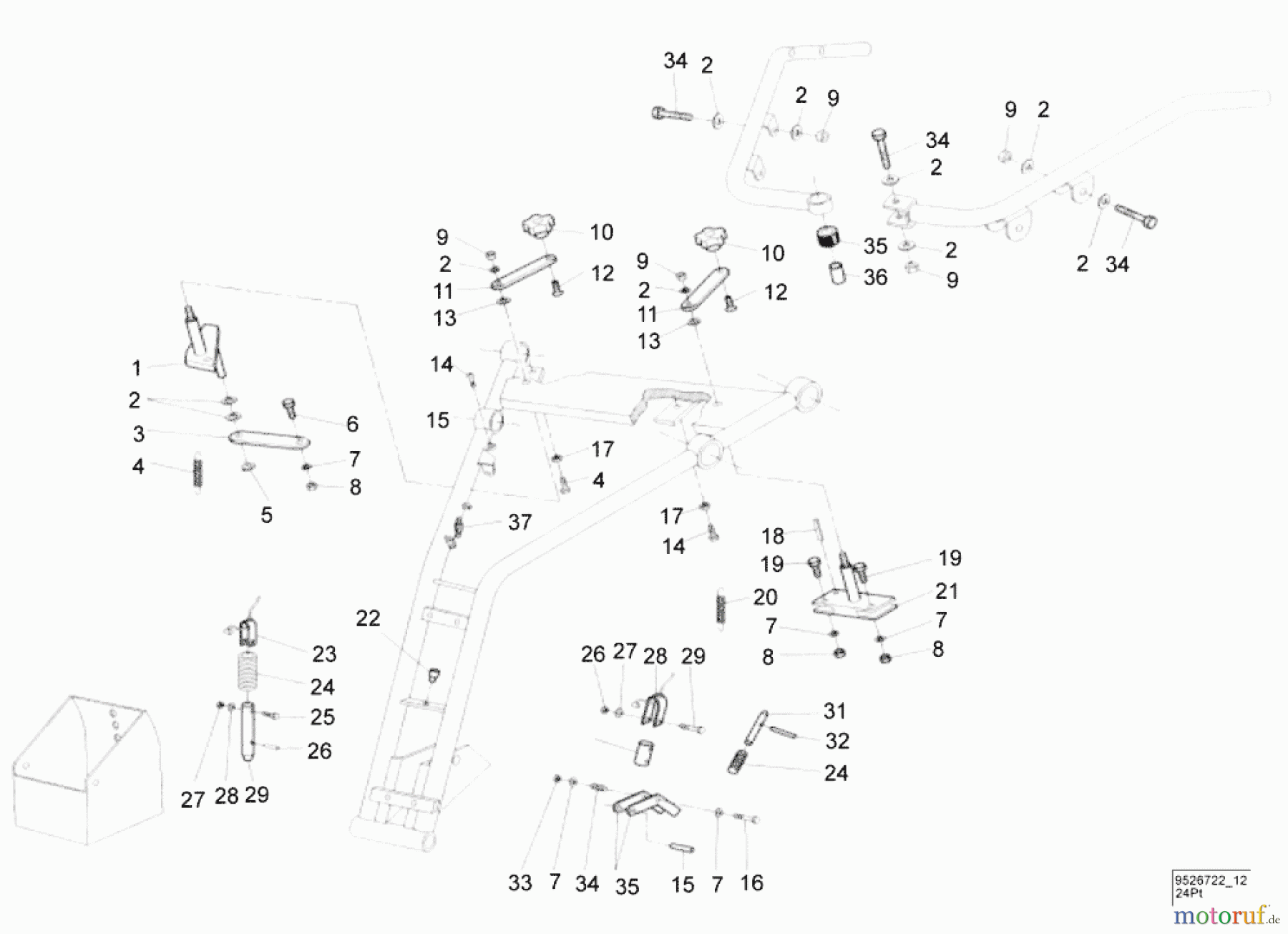  Solo by AL-KO Gartentechnik Schlegel-Mulchmäher 526-75 Druck 9 526 724 Druck 9 526 724 Seite 12