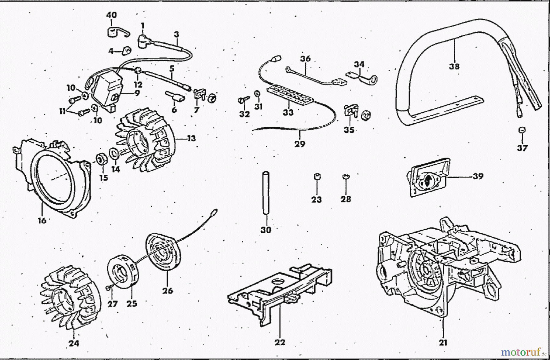  Solo by AL-KO Gartentechnik Kettensägen 644 ET 111989 Druck 9 644 702 01/1989 [SN: ET 111989 Druck 9 644 702] - 00/1991 [SN: ET 101991 Druck 9 644 703] Seite 6