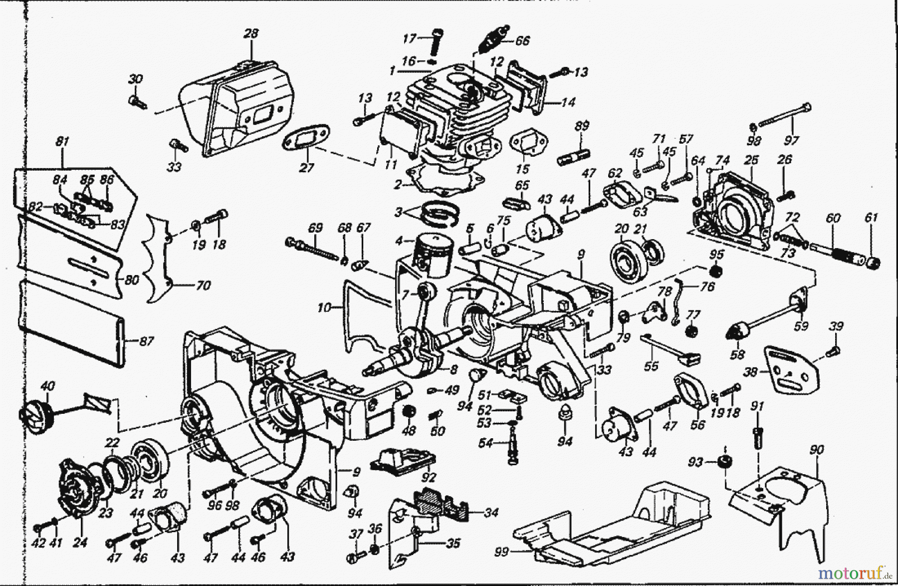  Solo by AL-KO Gartentechnik Kettensägen 662 ET 111989 Druck 9 662 707 01/1989 [SN: ET 111989 Druck 9 662 707] - 01/1991 [SN: ET 111991 Druck 9 662 708] Seite 1
