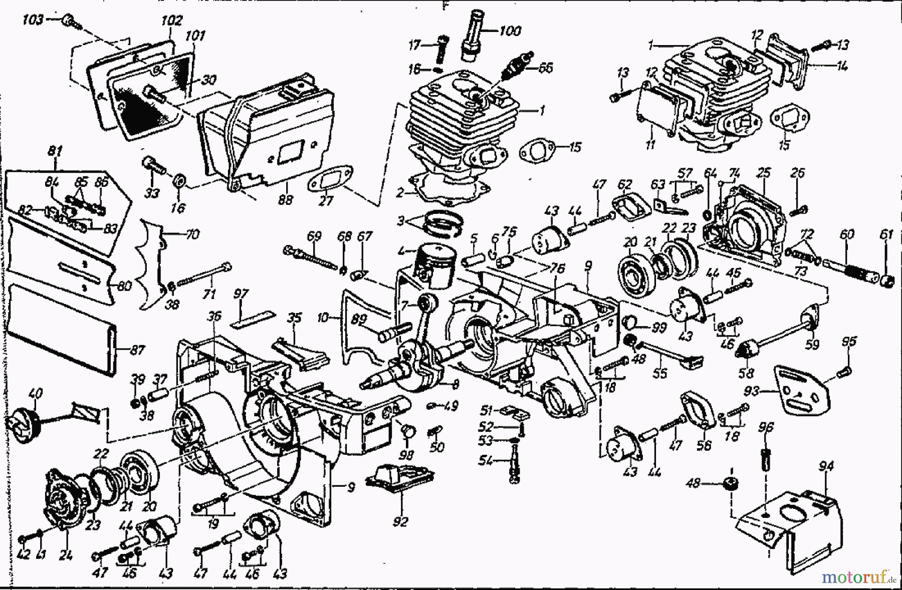  Solo by AL-KO Gartentechnik Kettensägen 670 ET 111989 Druck 9 670 705 01/1989 [SN: ET 111989 Druck 9 670 705] - 02/1991 [SN: ET 121991 Druck 9 670 706] Seite 1