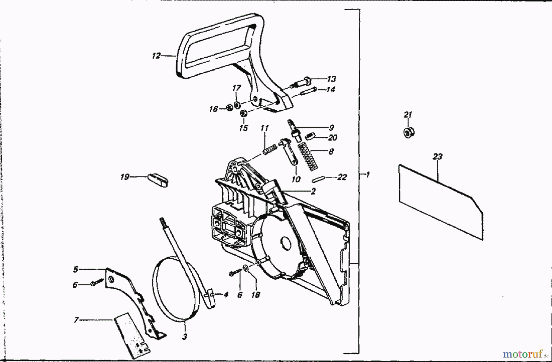  Solo by AL-KO Gartentechnik Kettensägen 662 ET 111991 Druck 9 662 708 01/1991 [SN: ET 111991 Druck 9 662 708] - 01/1993 [SN: ET 111993 Druck 9 662 709] Seite 4