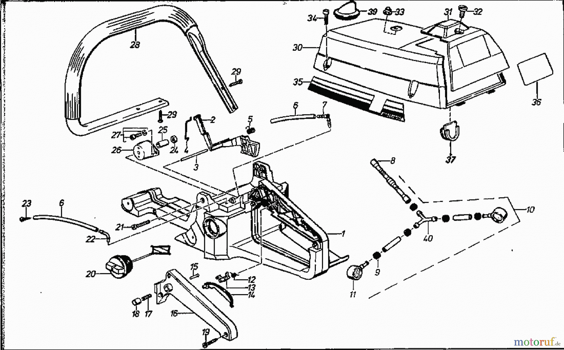 Solo by AL-KO Gartentechnik Kettensägen 670 ET 121991 Druck 9 670 706 ab 02/1991 [SN: ET 121991 Druck 9 670 706] Seite 2