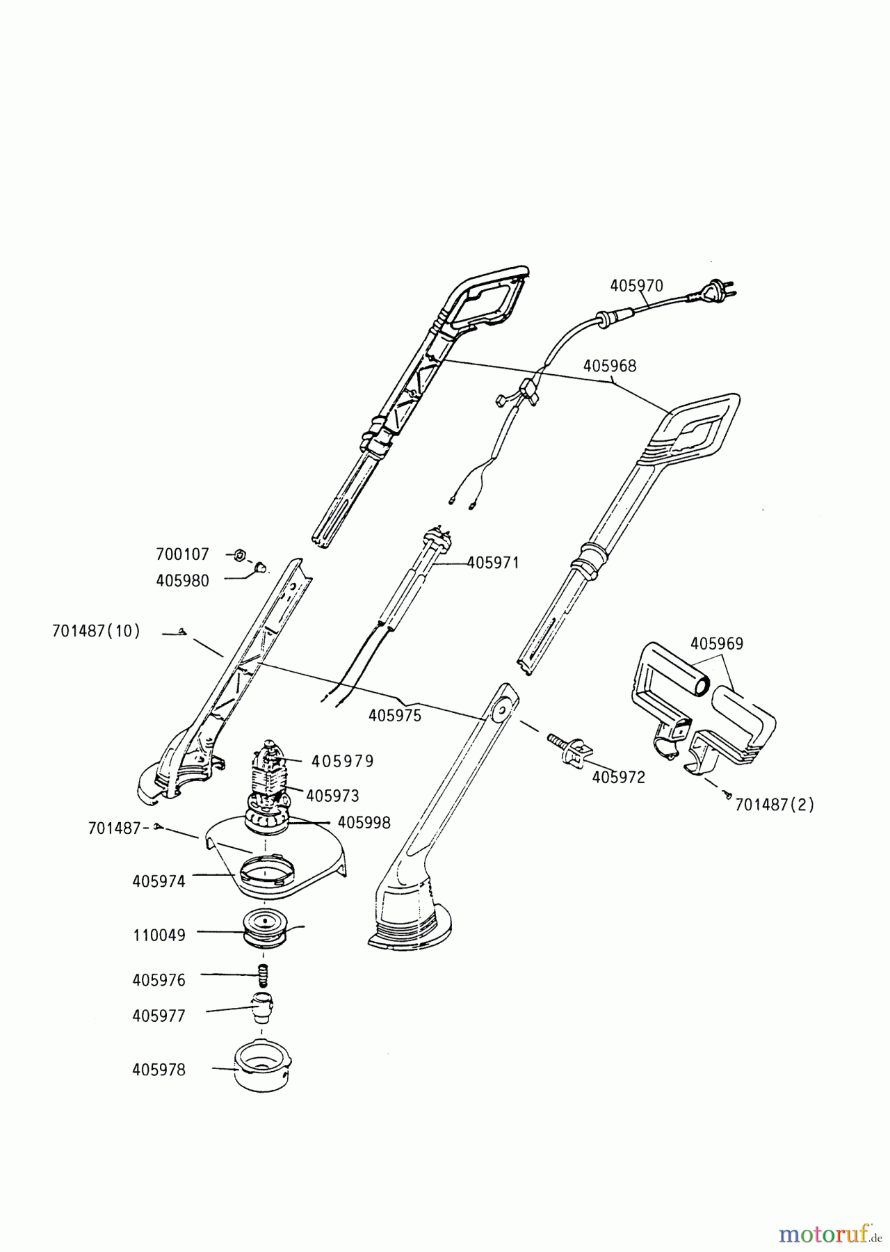 AL-KO Gartentechnik Rasentrimmer TE 400 Seite 1