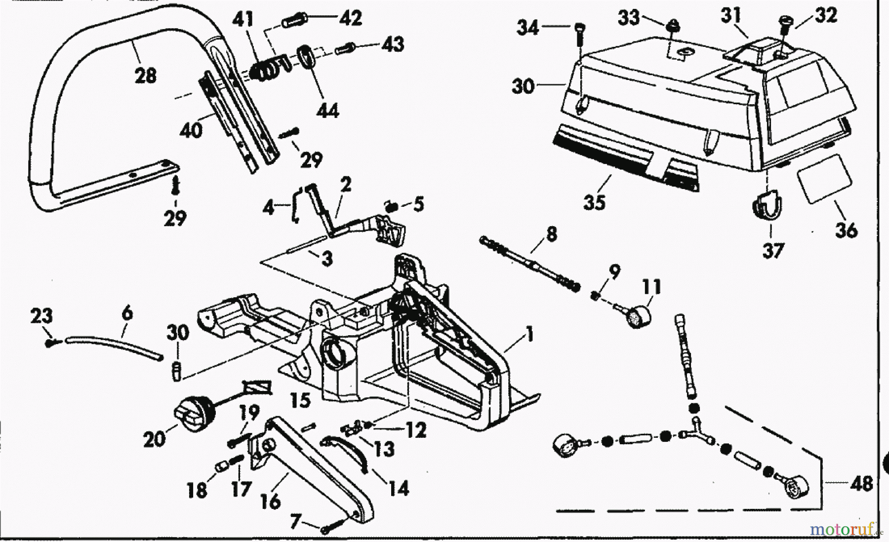  Solo by AL-KO Gartentechnik Kettensägen 662 ET 111993 Druck 9 662 709 01/1993 [SN: ET 111993 Druck 9 662 709] - 05/1997 [SN: ET 051997 Druck 9 662 710] Seite 2