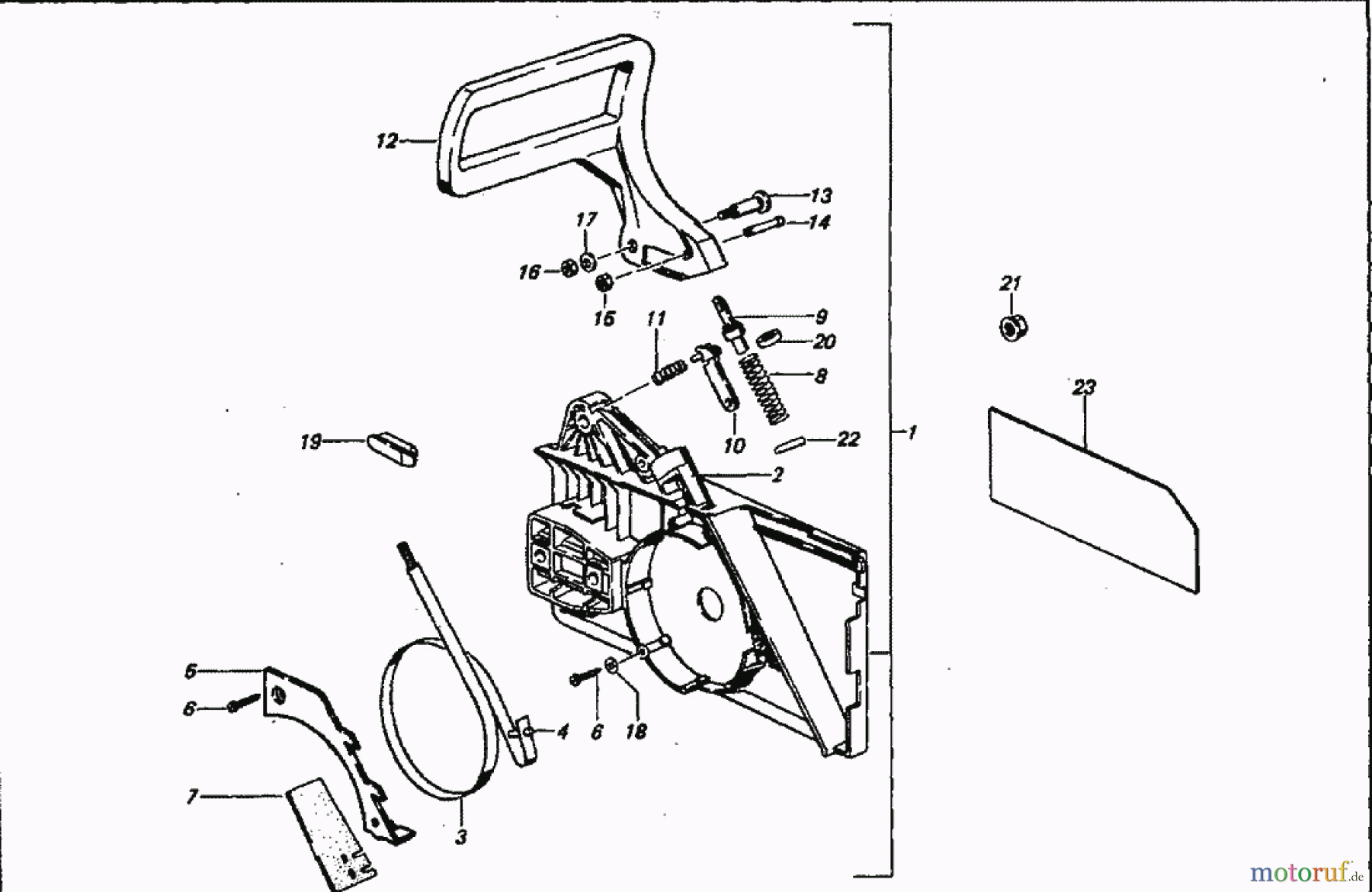  Solo by AL-KO Gartentechnik Kettensägen 662 ET 111993 Druck 9 662 709 01/1993 [SN: ET 111993 Druck 9 662 709] - 05/1997 [SN: ET 051997 Druck 9 662 710] Seite 4
