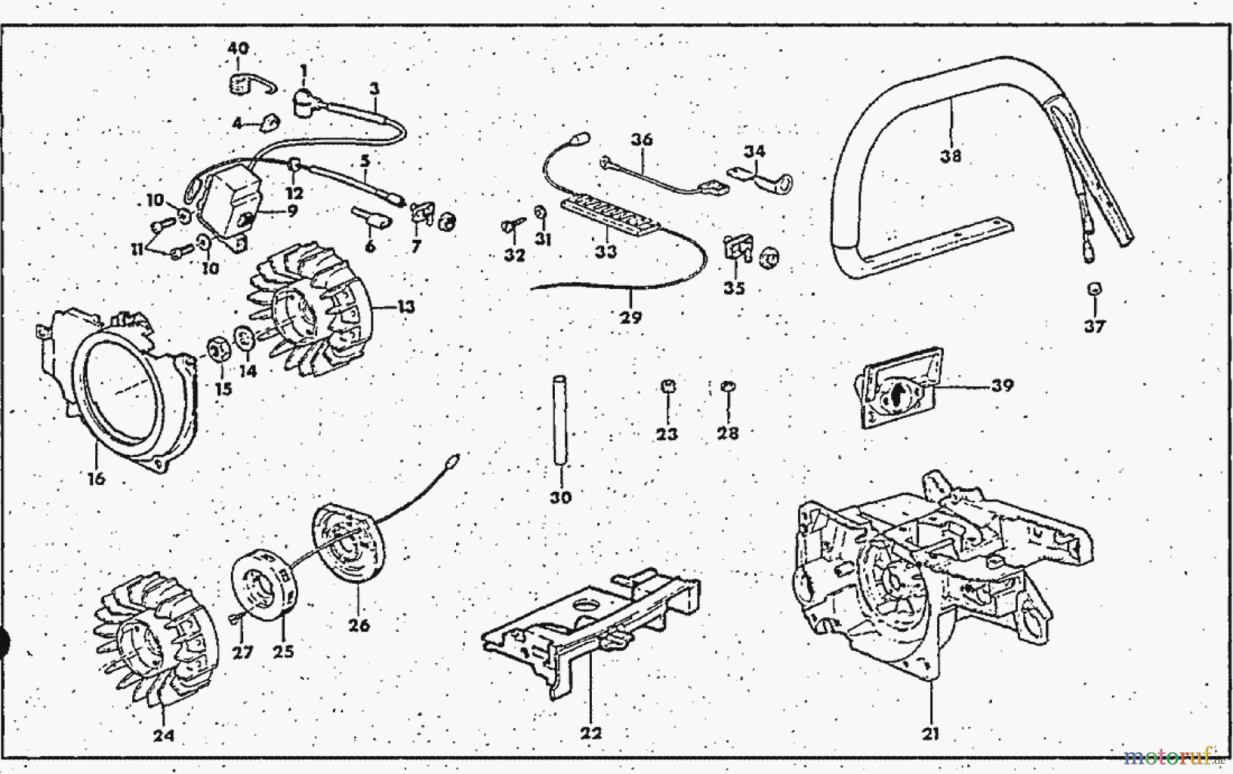  Solo by AL-KO Gartentechnik Kettensägen 644 ET 091993 Druck 9 644 704 09/1993 [SN: ET 091993 Druck 9 644 704] - 04/1996 [SN: ET 041996 Druck 9 644 705] Seite 6