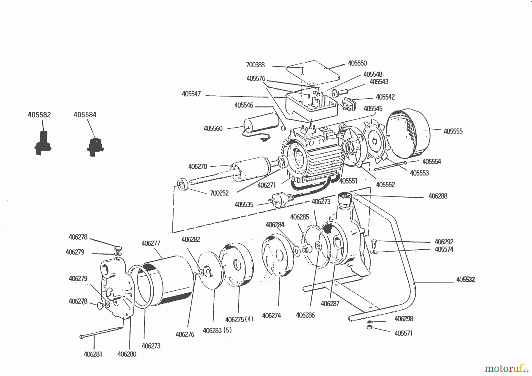 AL-KO Wassertechnik Oberflächenpumpen GM 1400-5 Spezial 04/1994 Seite 1