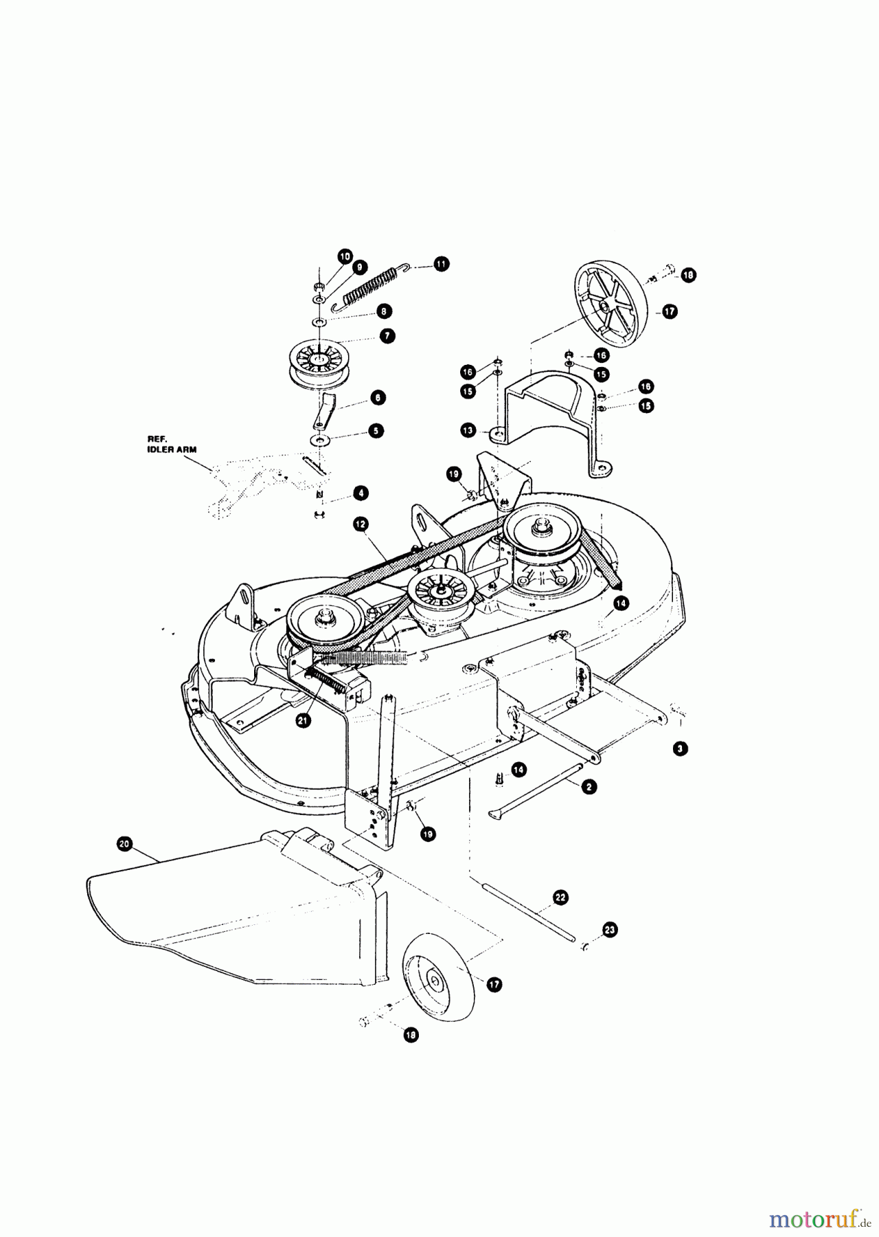 AL-KO Gartentechnik Rasentraktor T 13/102 SD 12/1994 - 01/1996 Seite 10