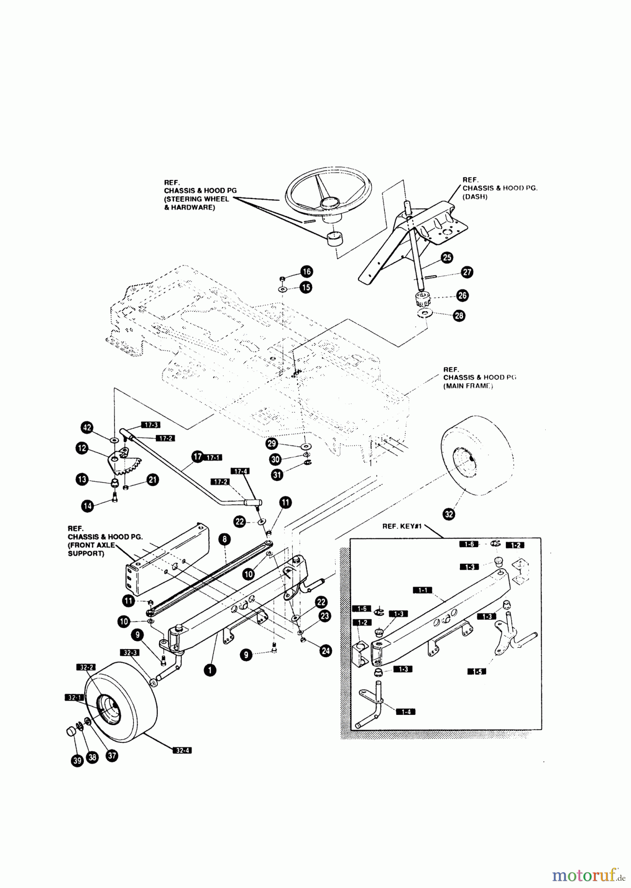 AL-KO Gartentechnik Rasentraktor T 13/102 SD 12/1994 - 01/1996 Seite 4