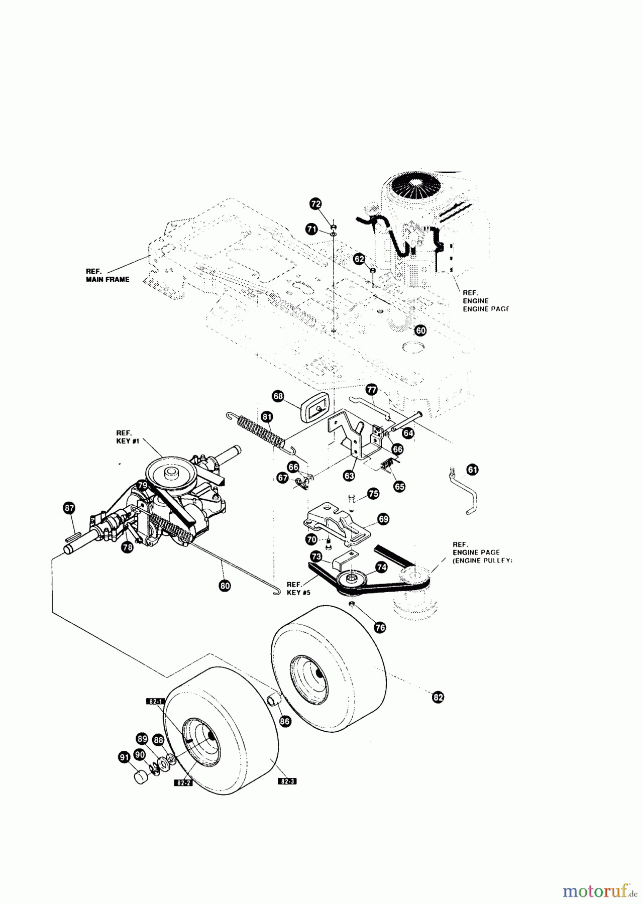 AL-KO Gartentechnik Rasentraktor T 13/102 SD 12/1994 - 01/1996 Seite 7