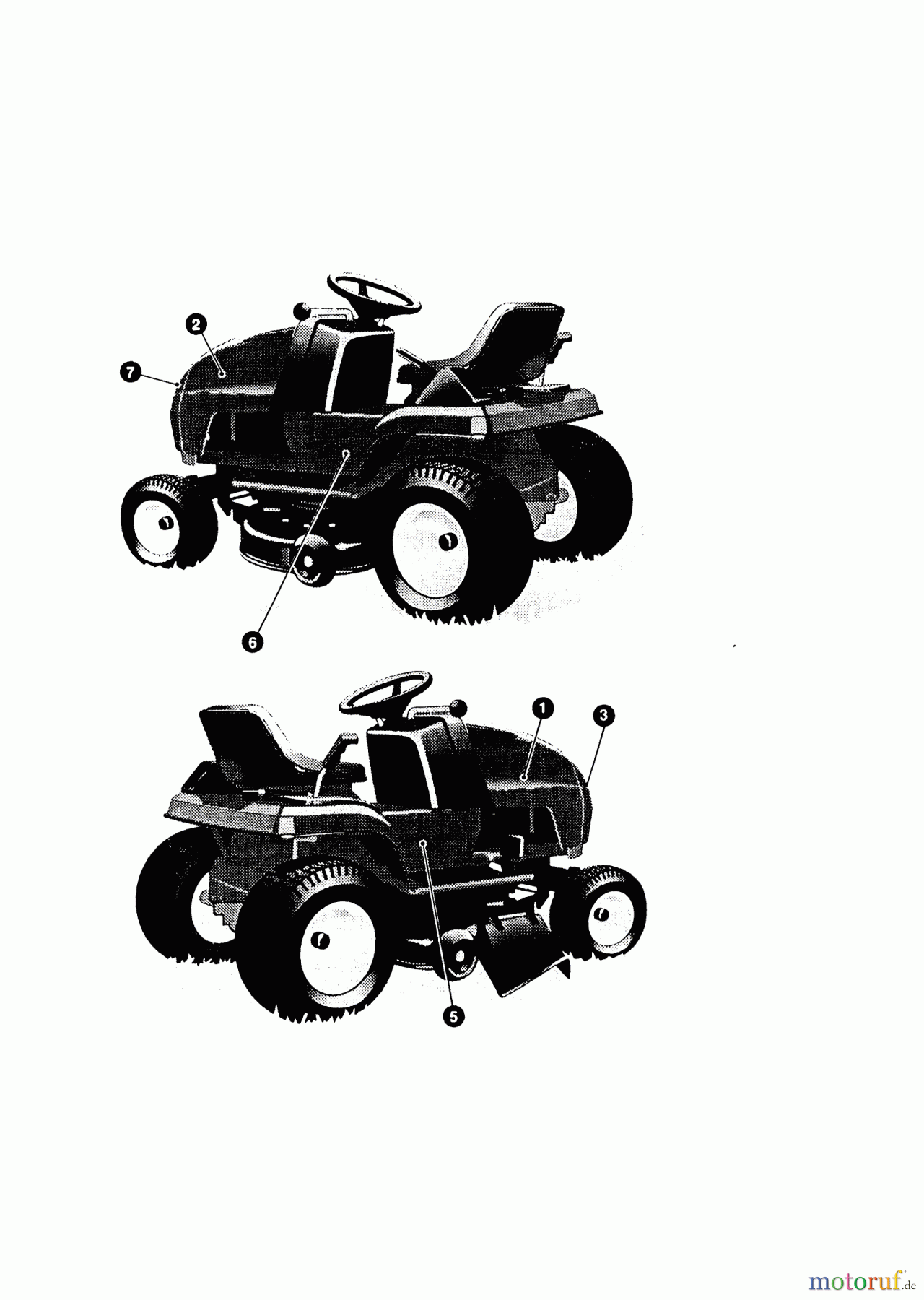 AL-KO Gartentechnik Rasentraktor T 12/80 SD 01/1995 - 01/1996 Seite 13