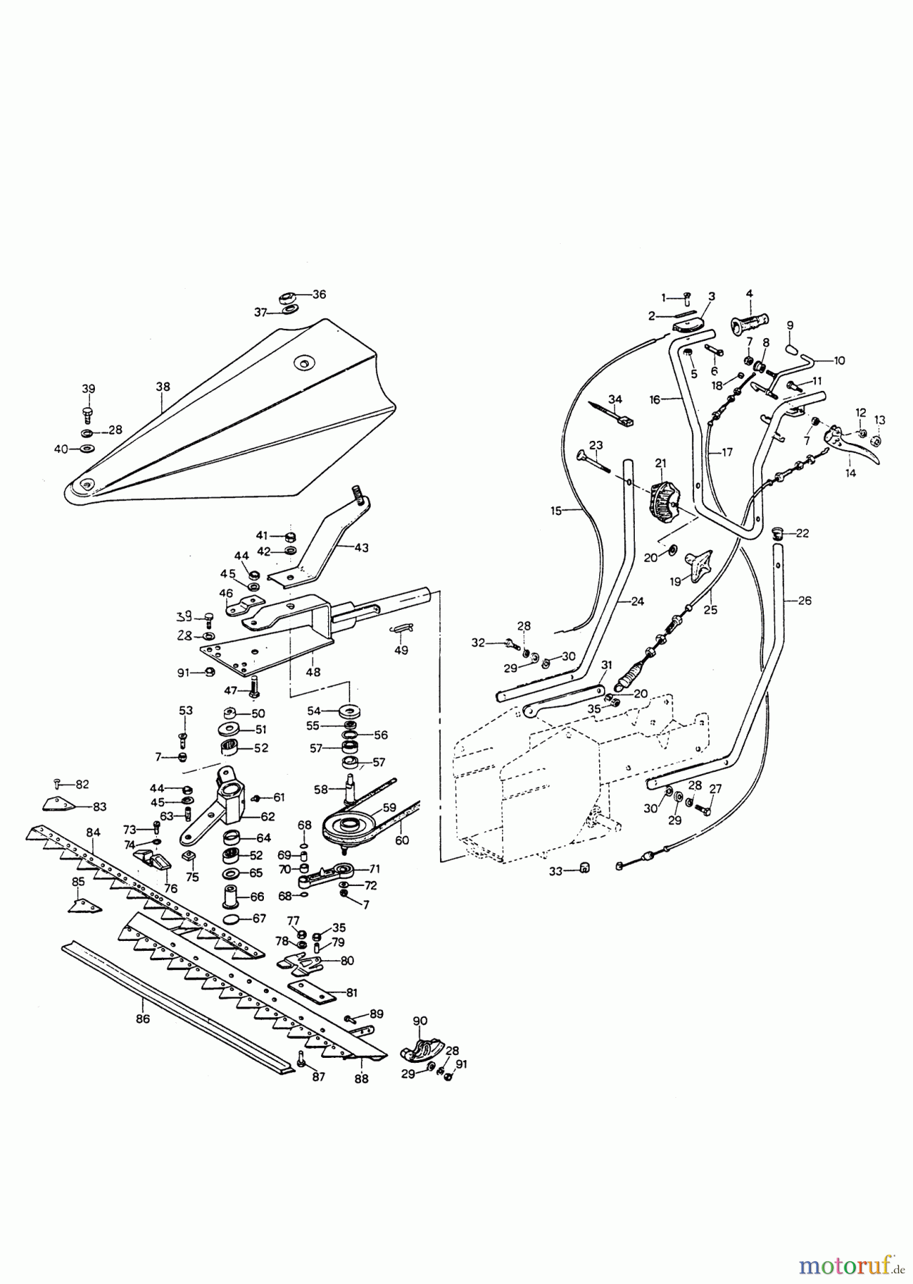 AL-KO Gartentechnik Balkenmäher BM 660 09/1995 - 10/1995 Seite 3