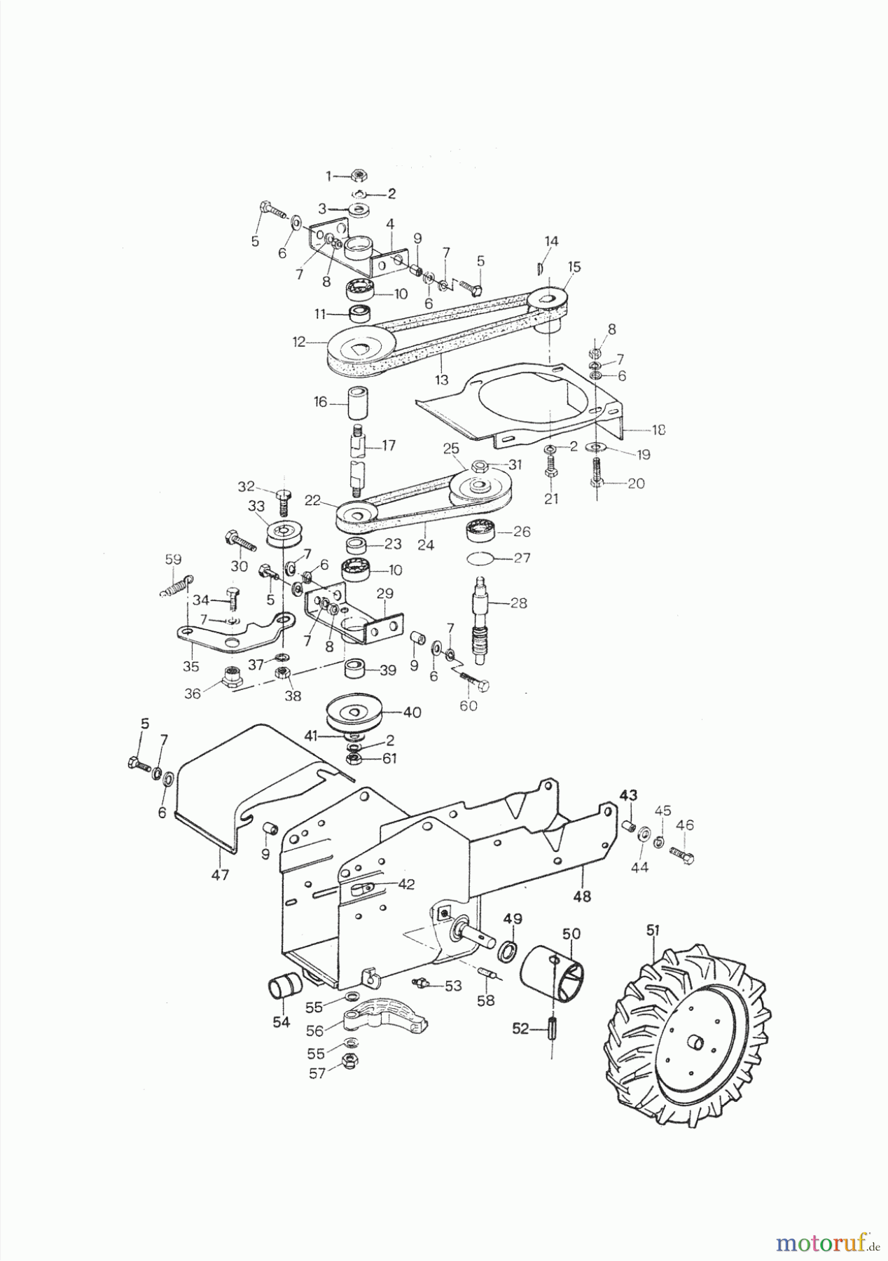 AL-KO Gartentechnik Balkenmäher BM 870 ab 10/1995 Seite 2
