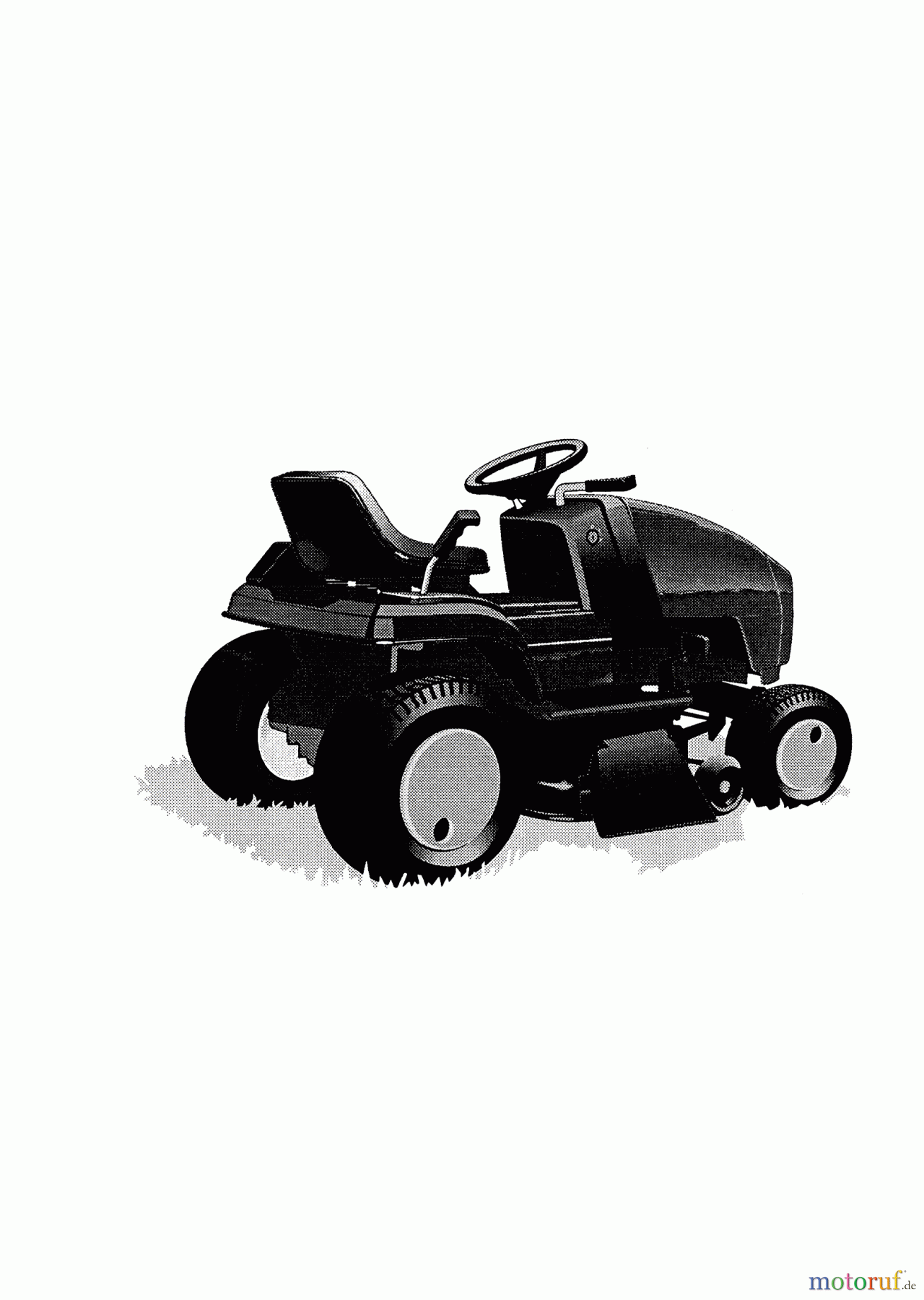 AL-KO Gartentechnik Rasentraktor T 16/110 SD ab 01/1996 Seite 1
