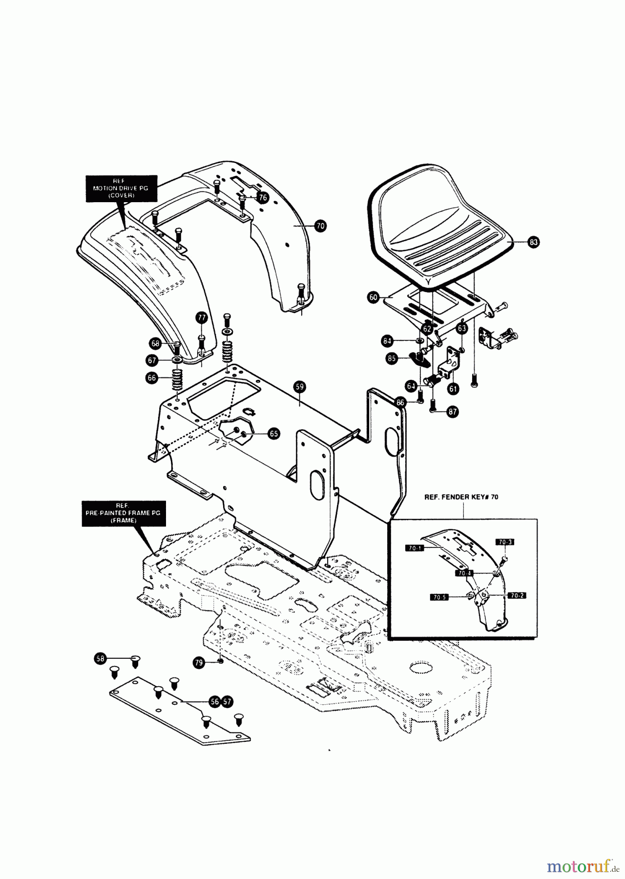 AL-KO Gartentechnik Rasentraktor T 16/110 SD ab 01/1996 Seite 3