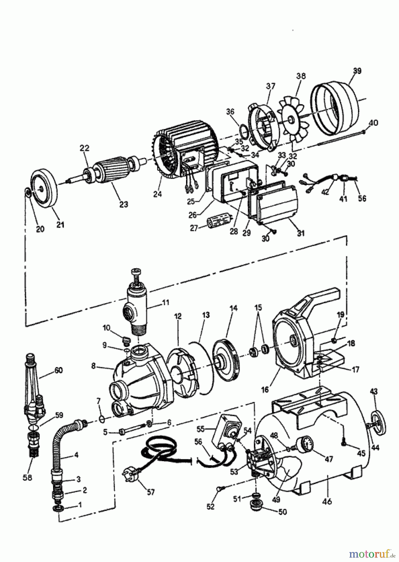 AL-KO Wassertechnik Hauswasserwerke HWC 1100 Spezial Seite 1
