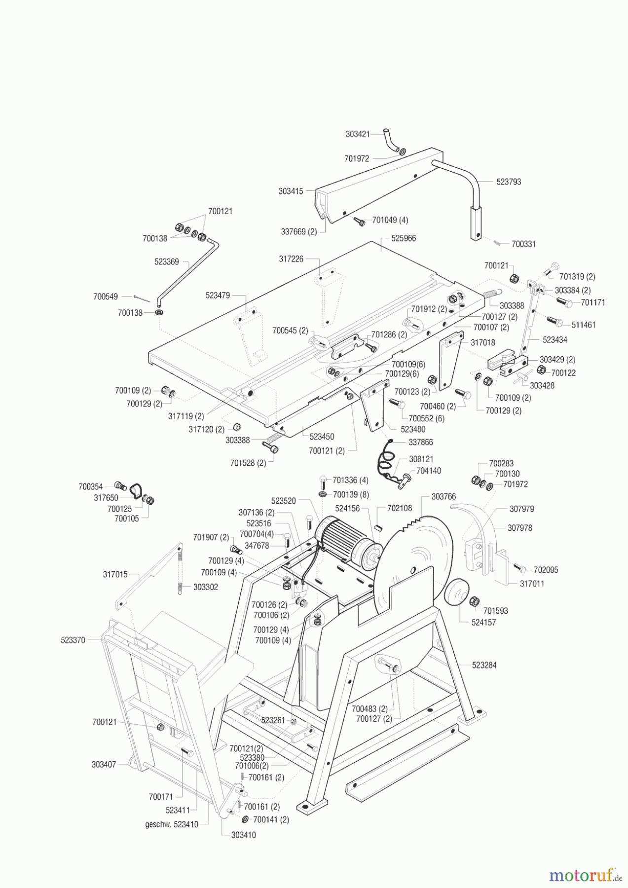 AL-KO Heimwerkertechnik Wippkreissägen 600 W 02/1997 Seite 1
