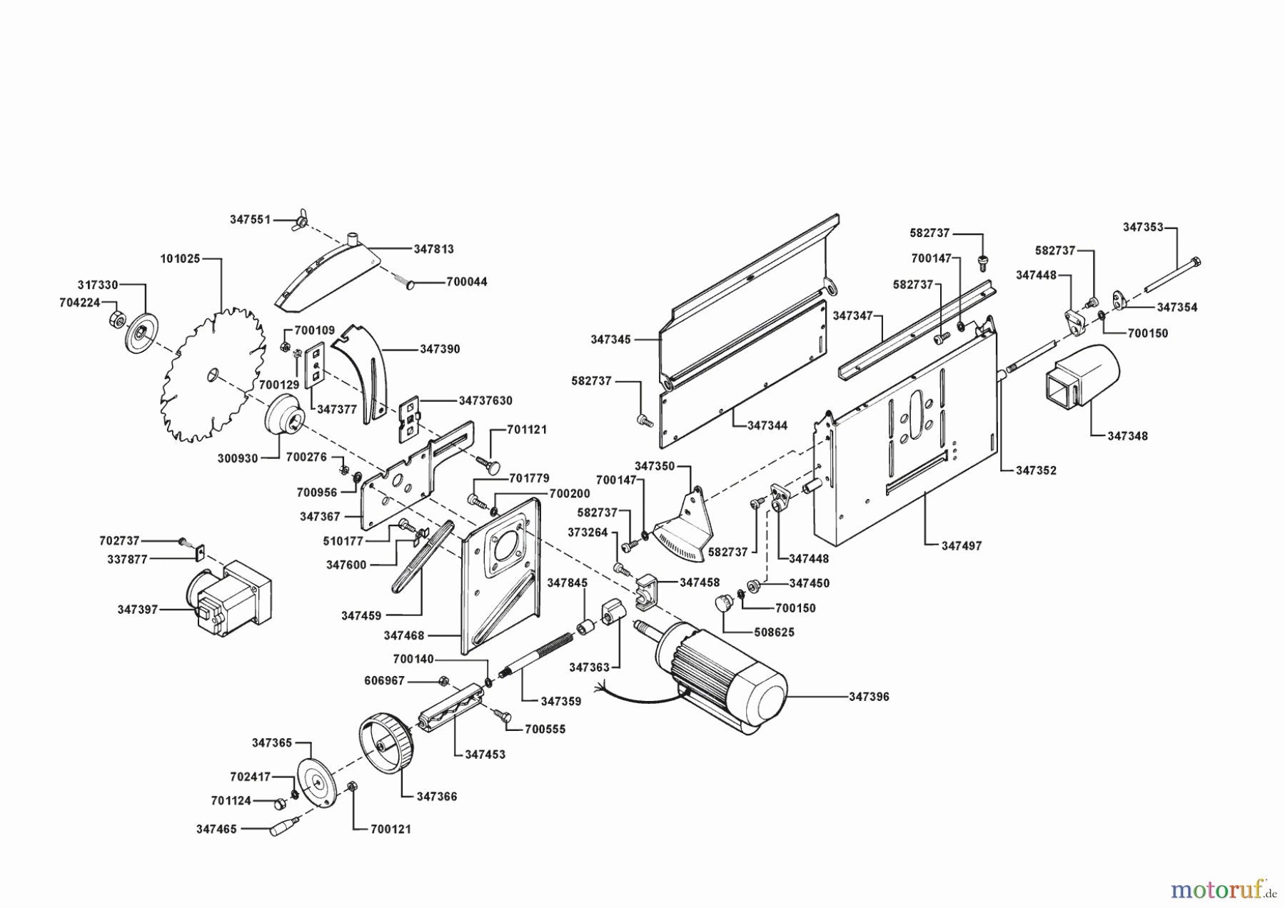 AL-KO Heimwerkertechnik Präzisionskreissägen PRO 230 V ab 07/1997 Seite 2