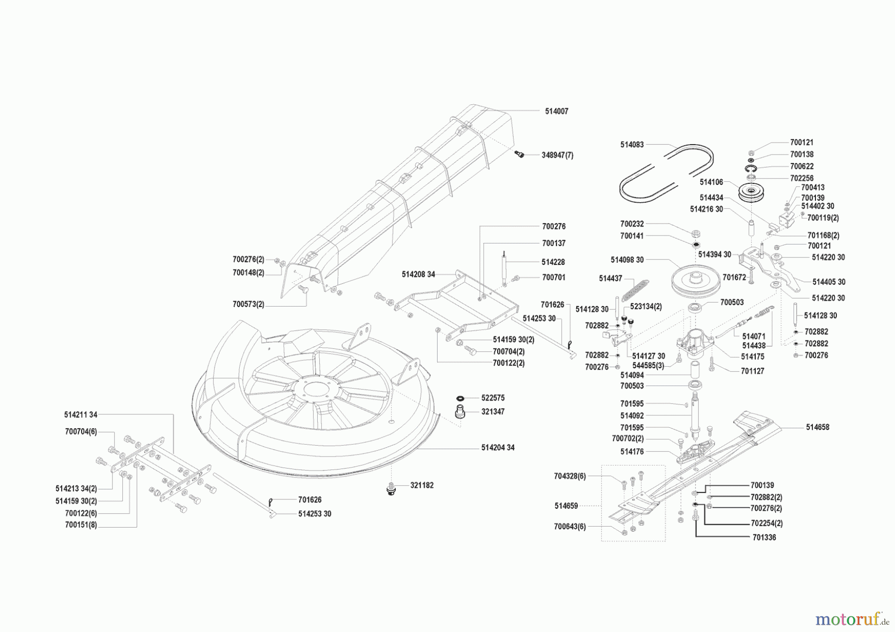  AL-KO Gartentechnik Rasentraktor T 11- 85 Hochf. 04/1998 - 06/1998 Seite 5