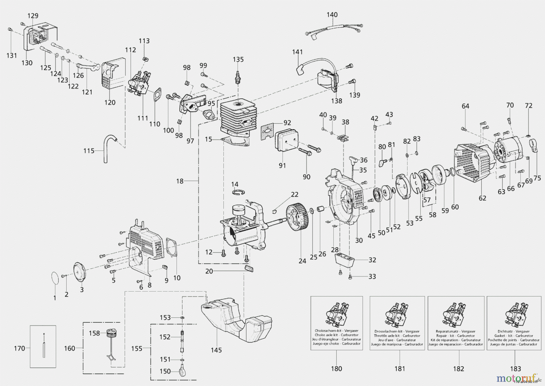  Solo by AL-KO Gartentechnik Motorsensen 119 ET 061998 Druck 9 118 701 06/1998 [SN: ET 061998 Druck 9 118 701] Seite 1