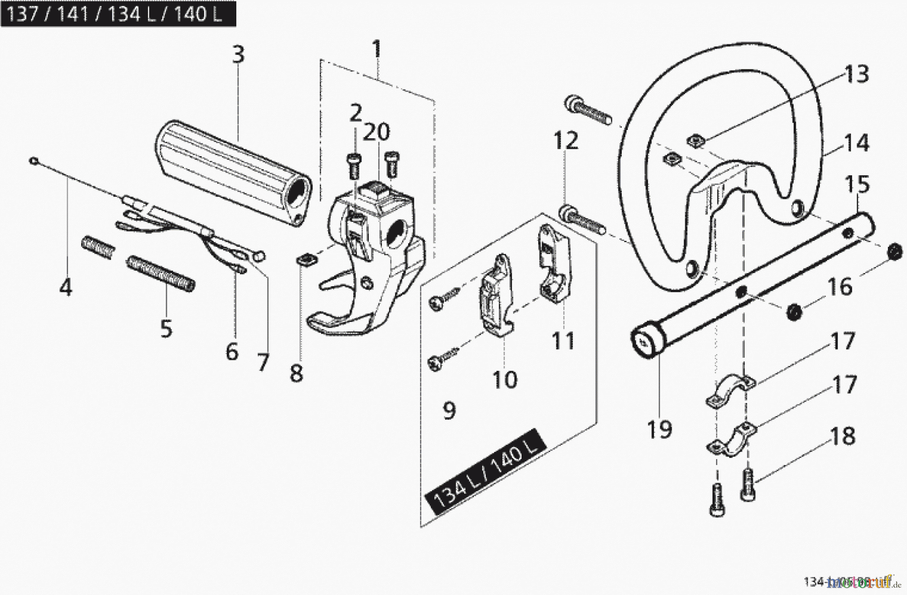  Solo by AL-KO Gartentechnik Motorsensen 137 ET 071998 Druck 9 134 702 07/1998 [SN: ET 071998 Druck 9 134 702] Seite 2
