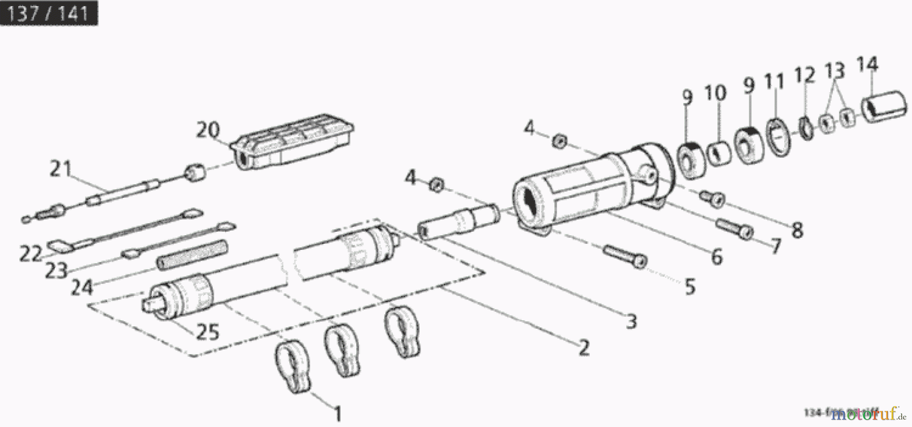  Solo by AL-KO Gartentechnik Motorsensen 137 ET 071998 Druck 9 134 702 07/1998 [SN: ET 071998 Druck 9 134 702] Seite 6